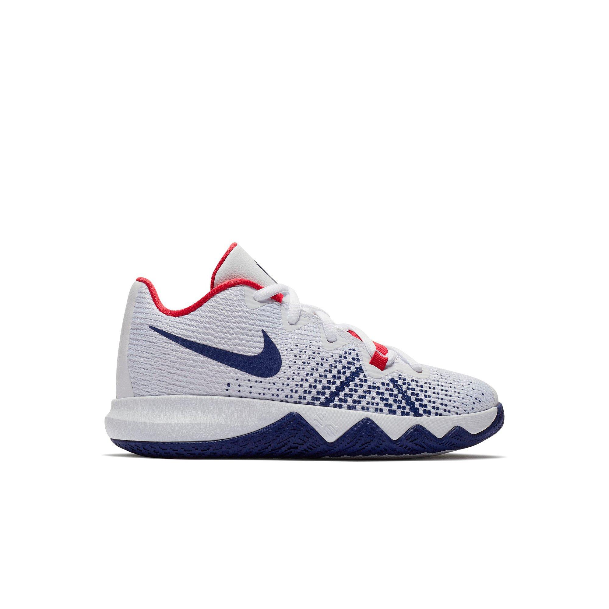 kyrie flytrap white and blue