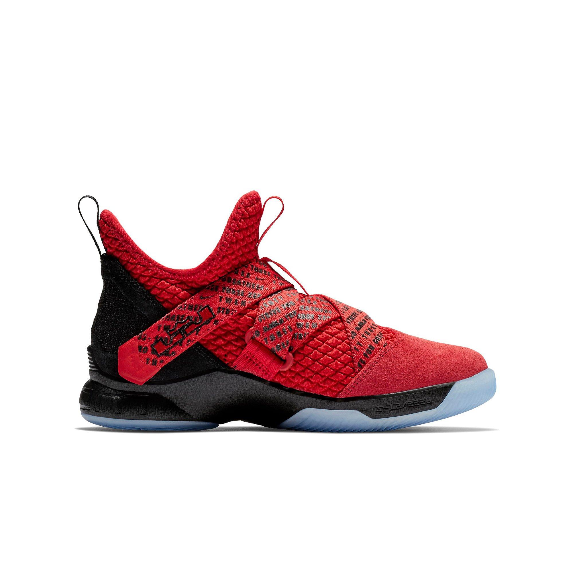 lebron soldier 12 red and black