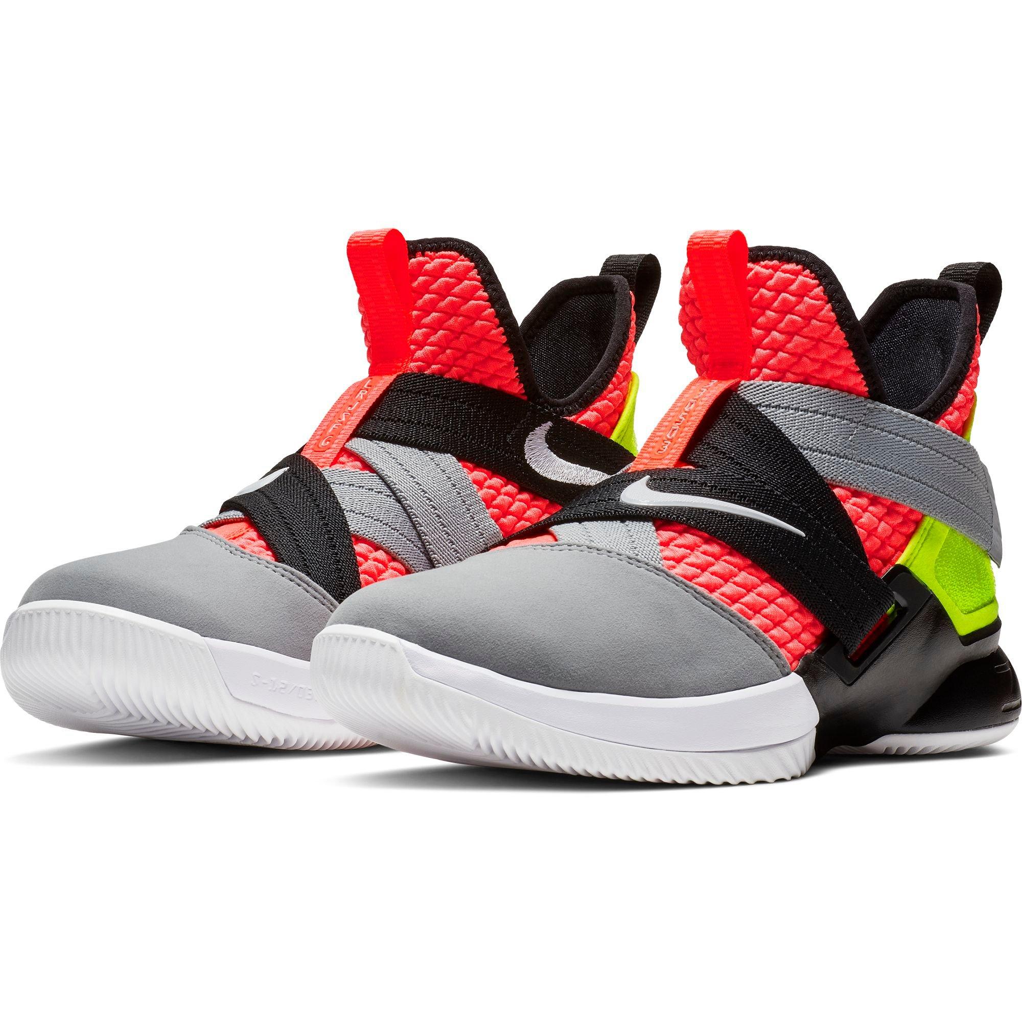 lebron soldier 12 hot lava