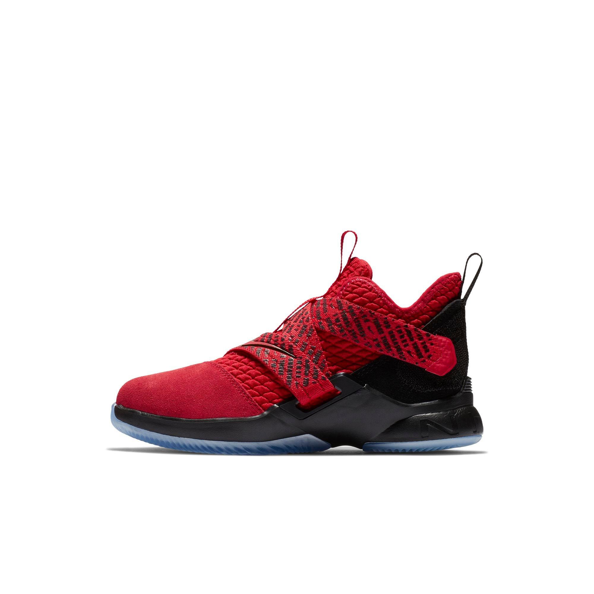 lebron soldier 12 red black