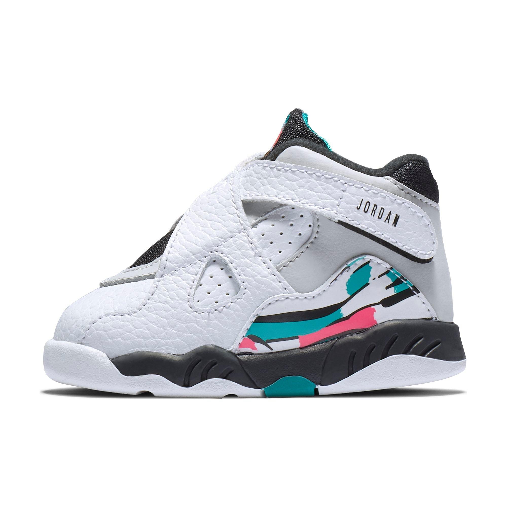 jordan 8 white turbo green