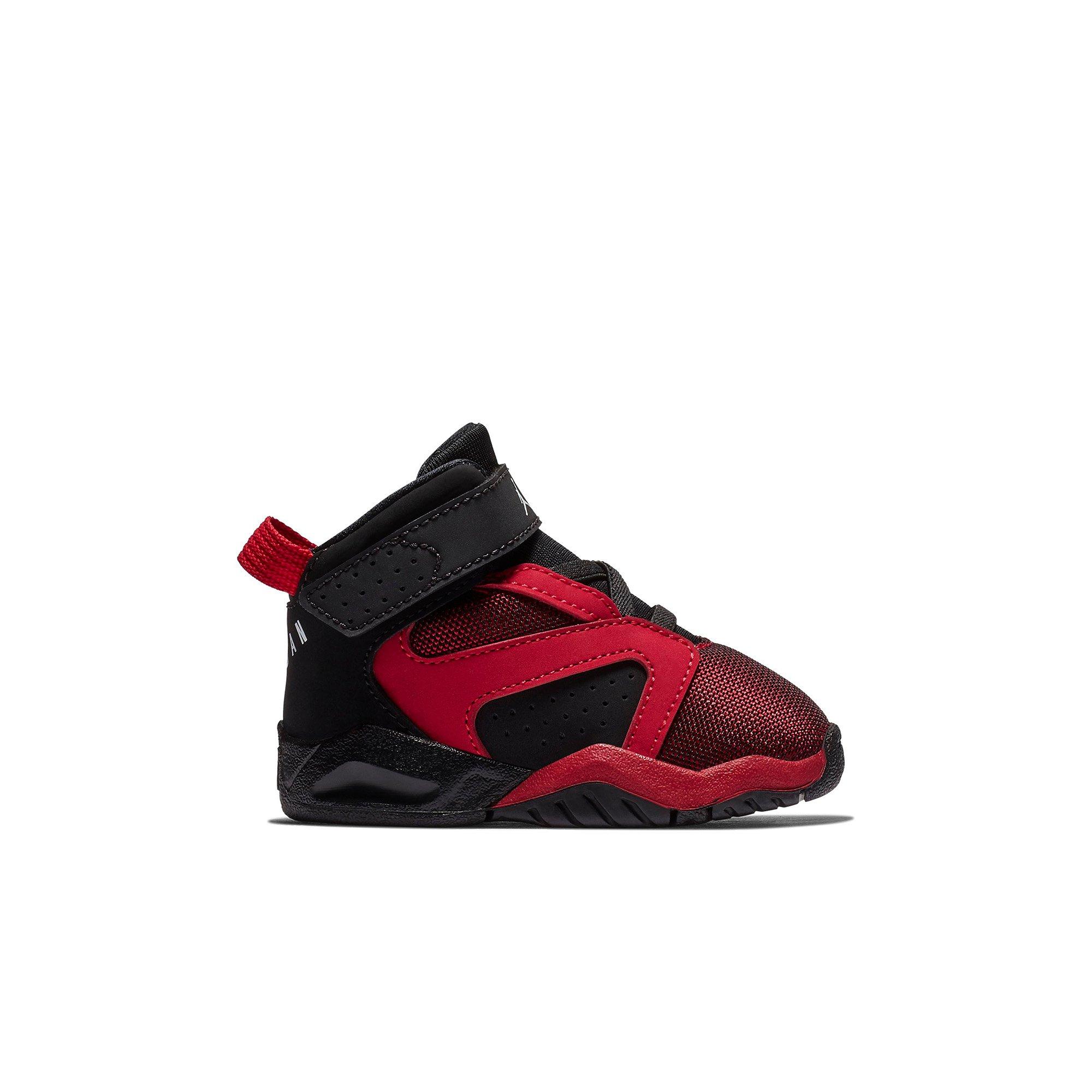 red and black toddler jordans