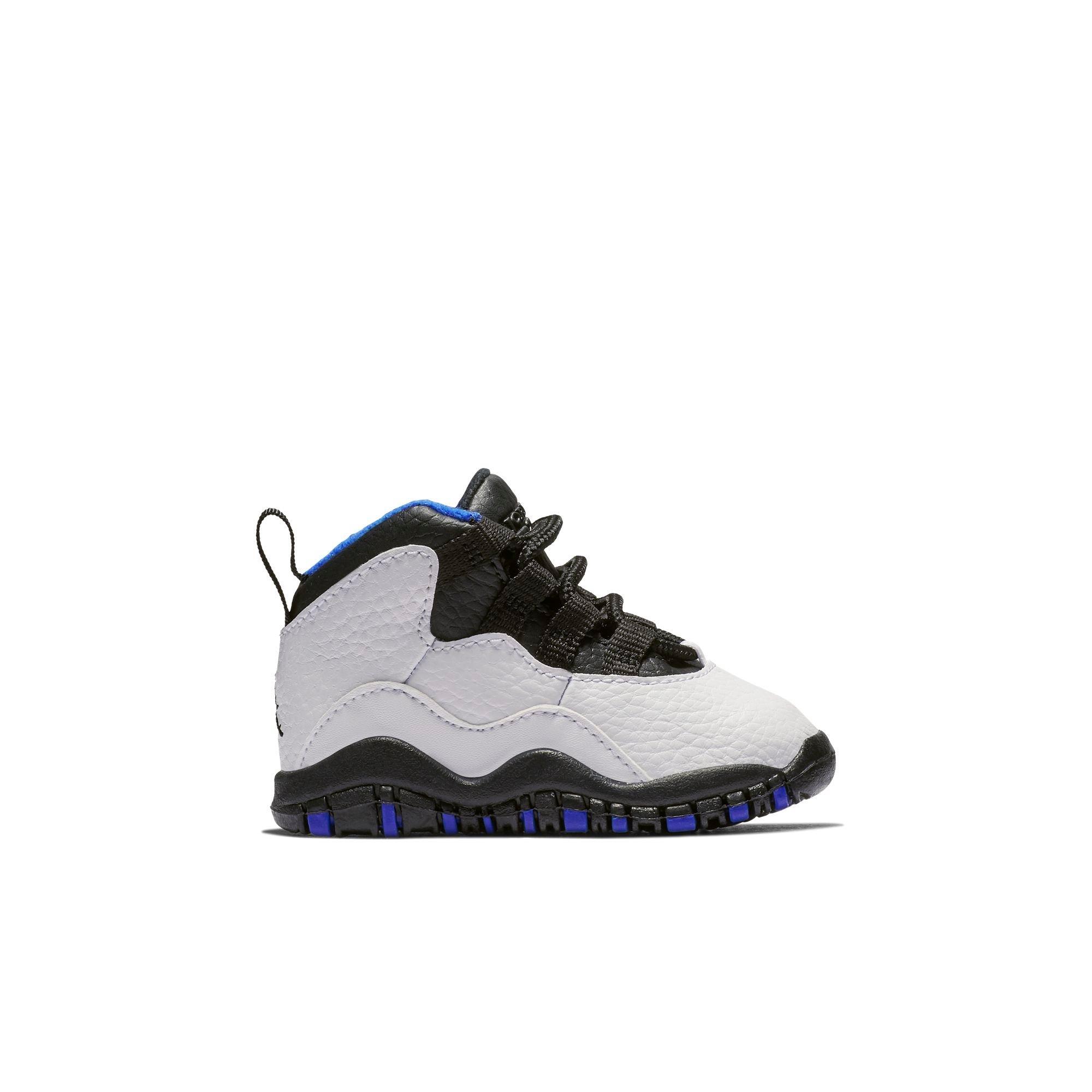 toddler blue and white jordans