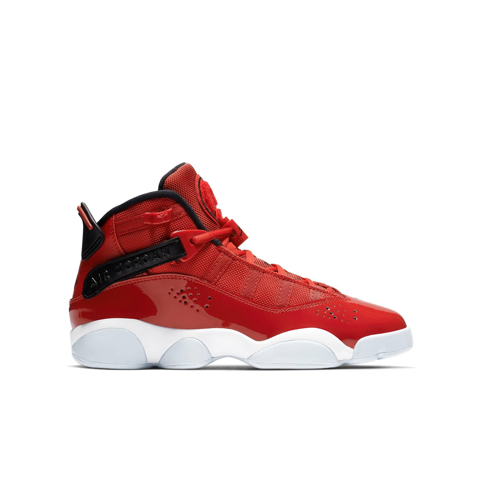 jordan 6 rings red kids