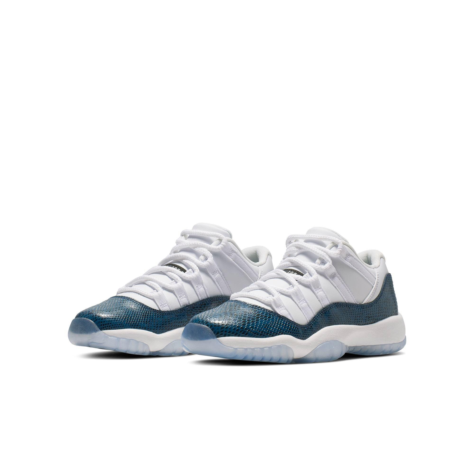 pink snakeskin 11s kids