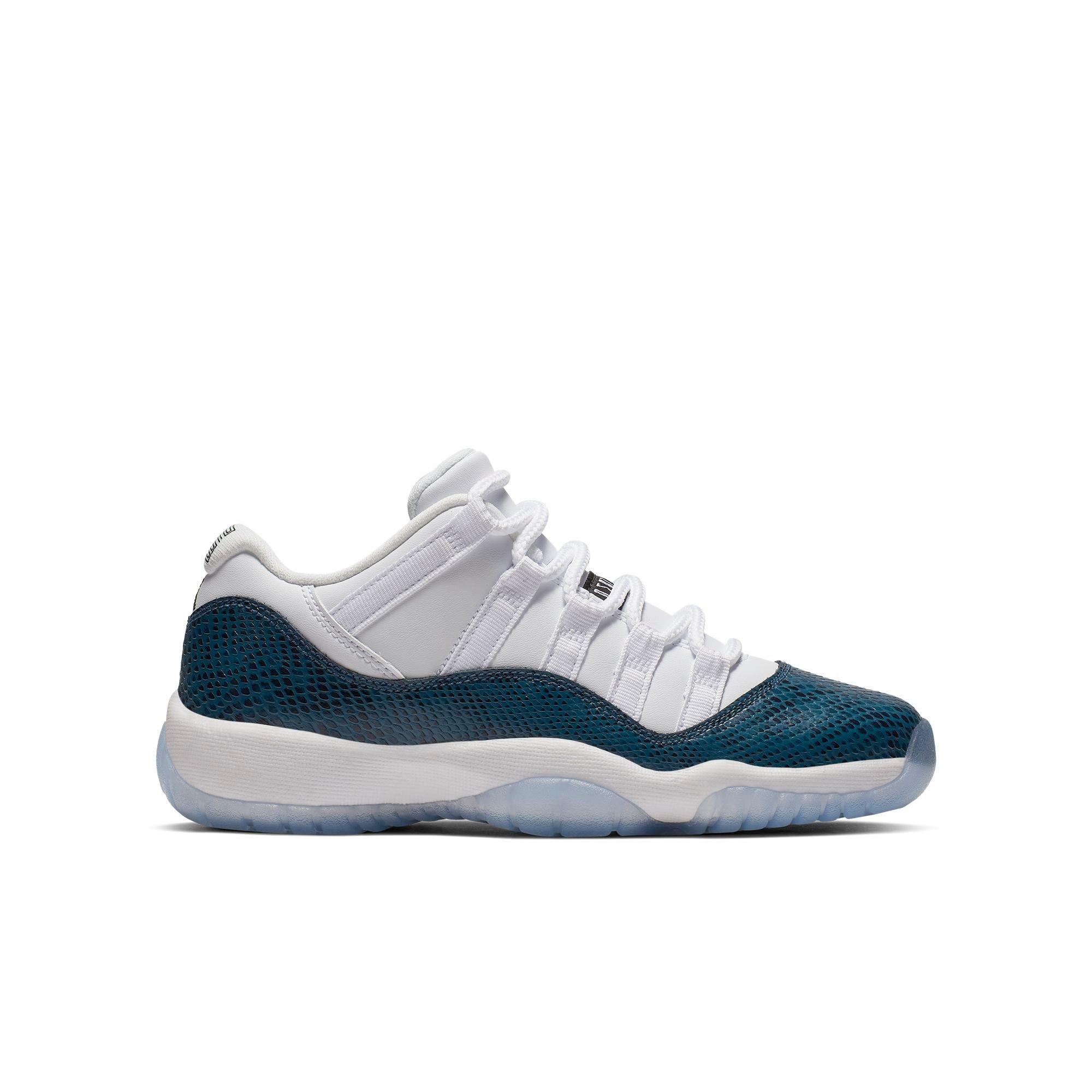 jordan retro 11 blue snakeskin