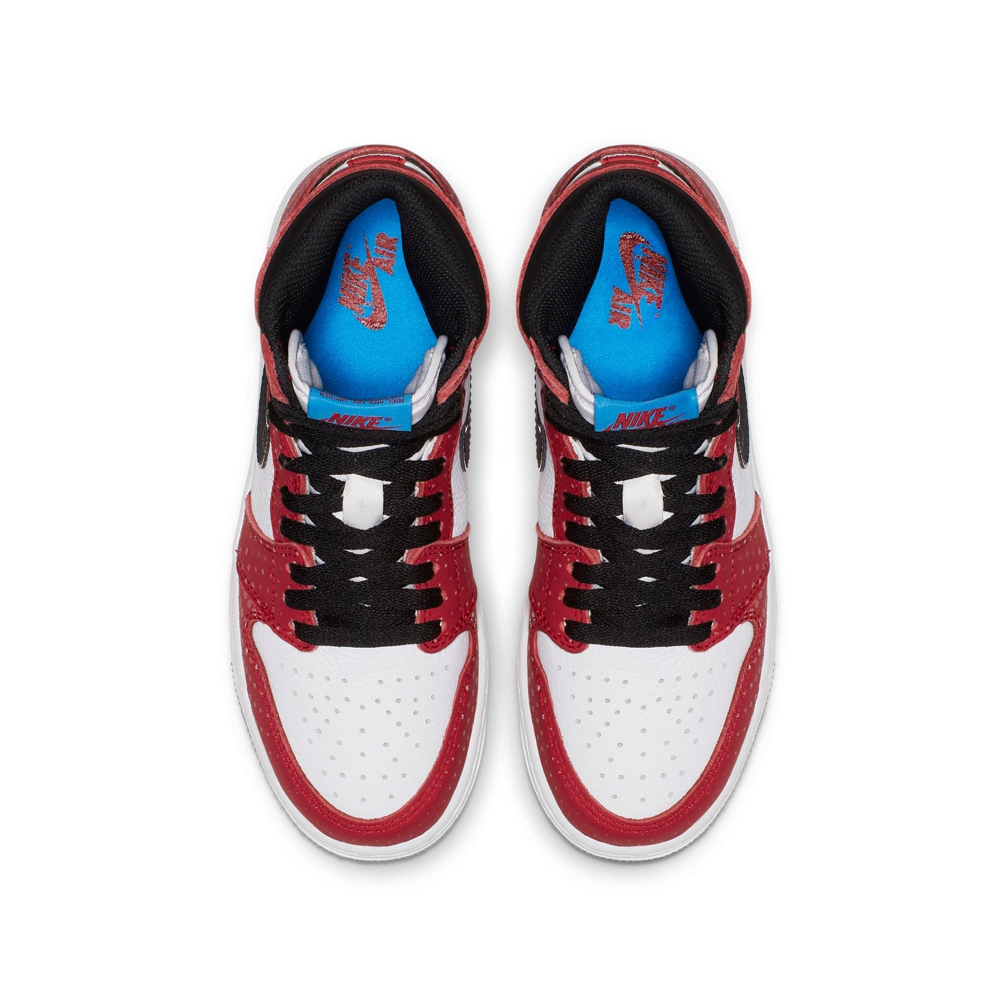 spider man jordan 1 youth