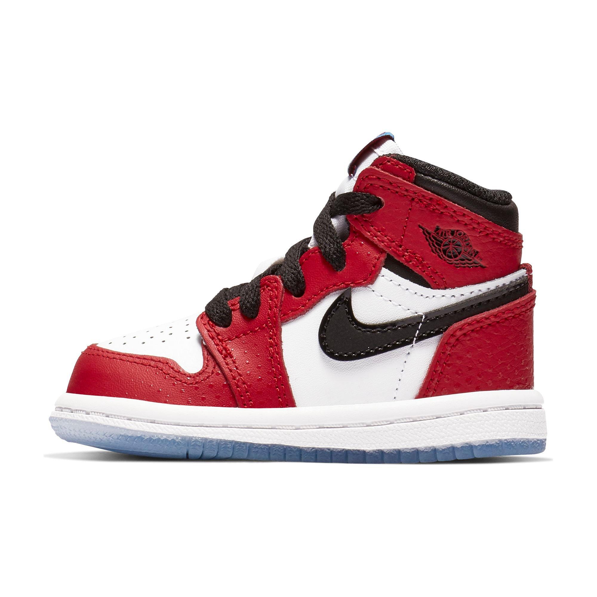 air jordan 1 toddler spider man