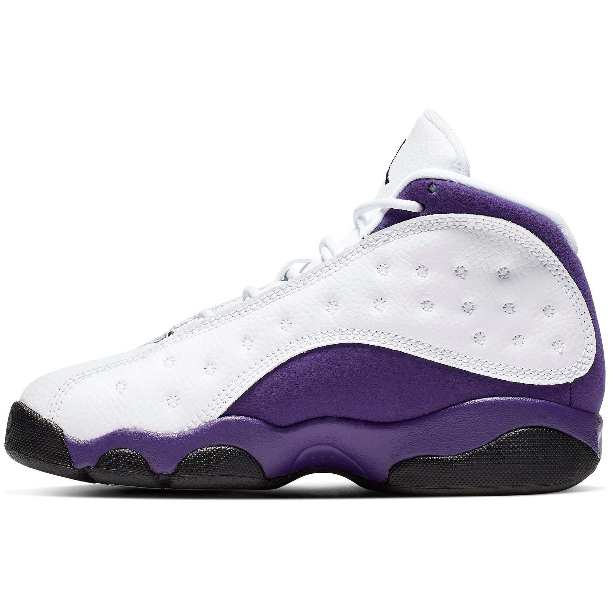 jordan 13 lakers preschool