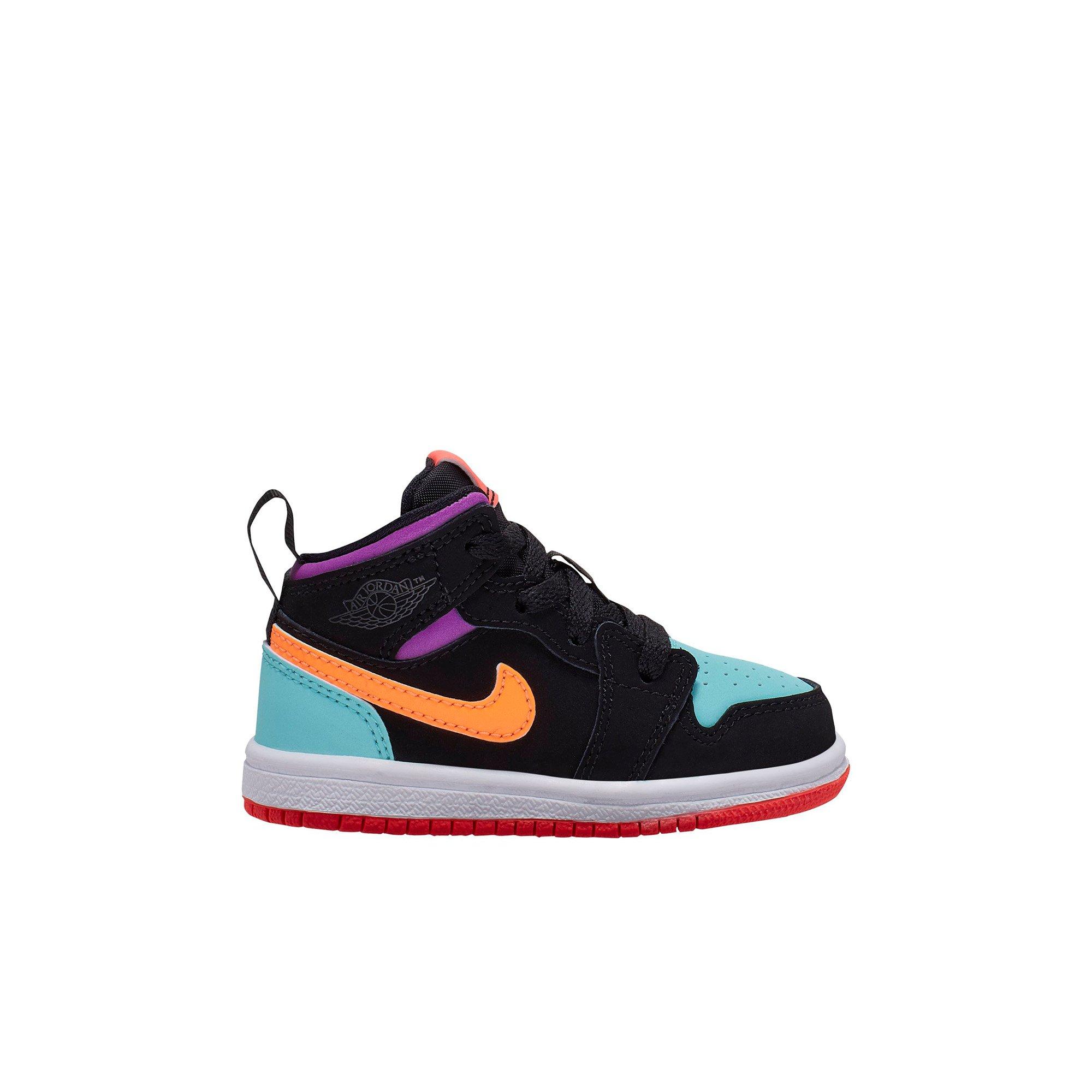 air jordan 1 mid multicolor toddler