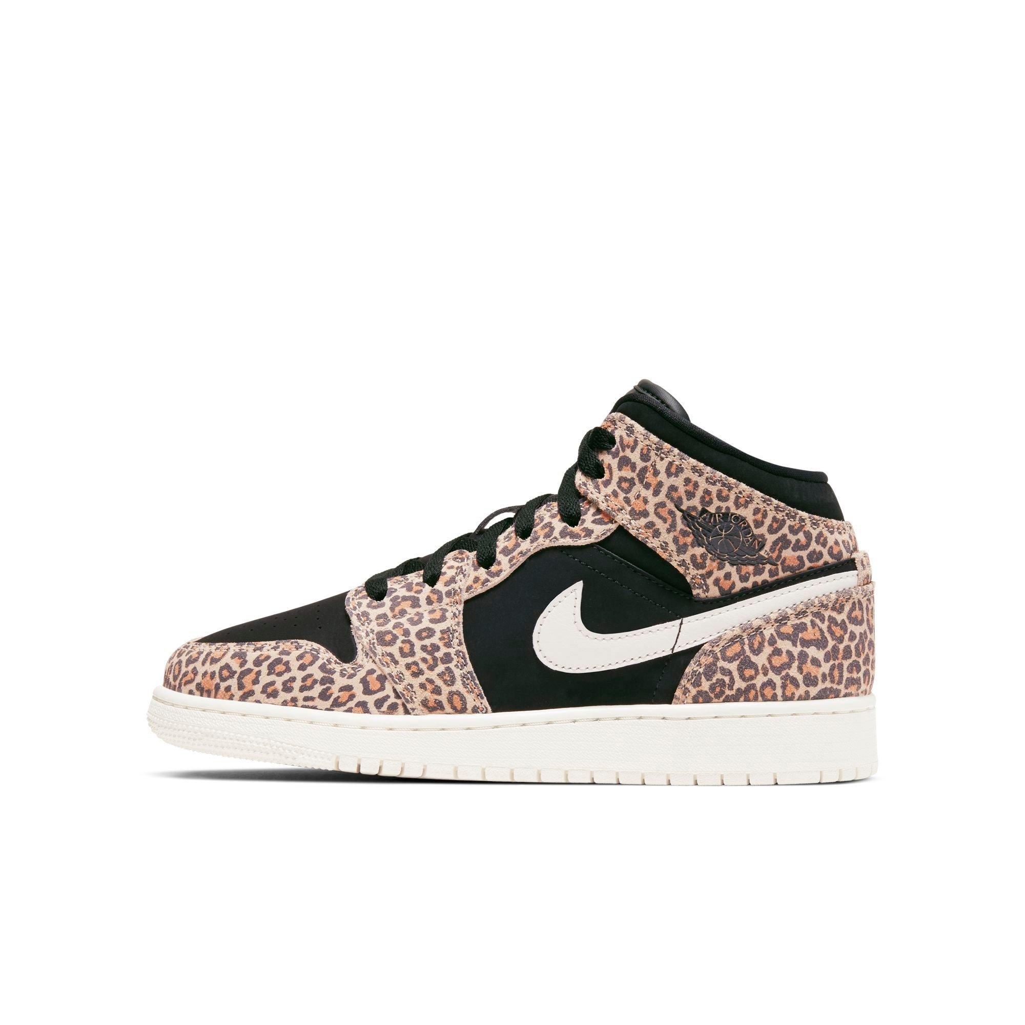 jordan leopard print shoes