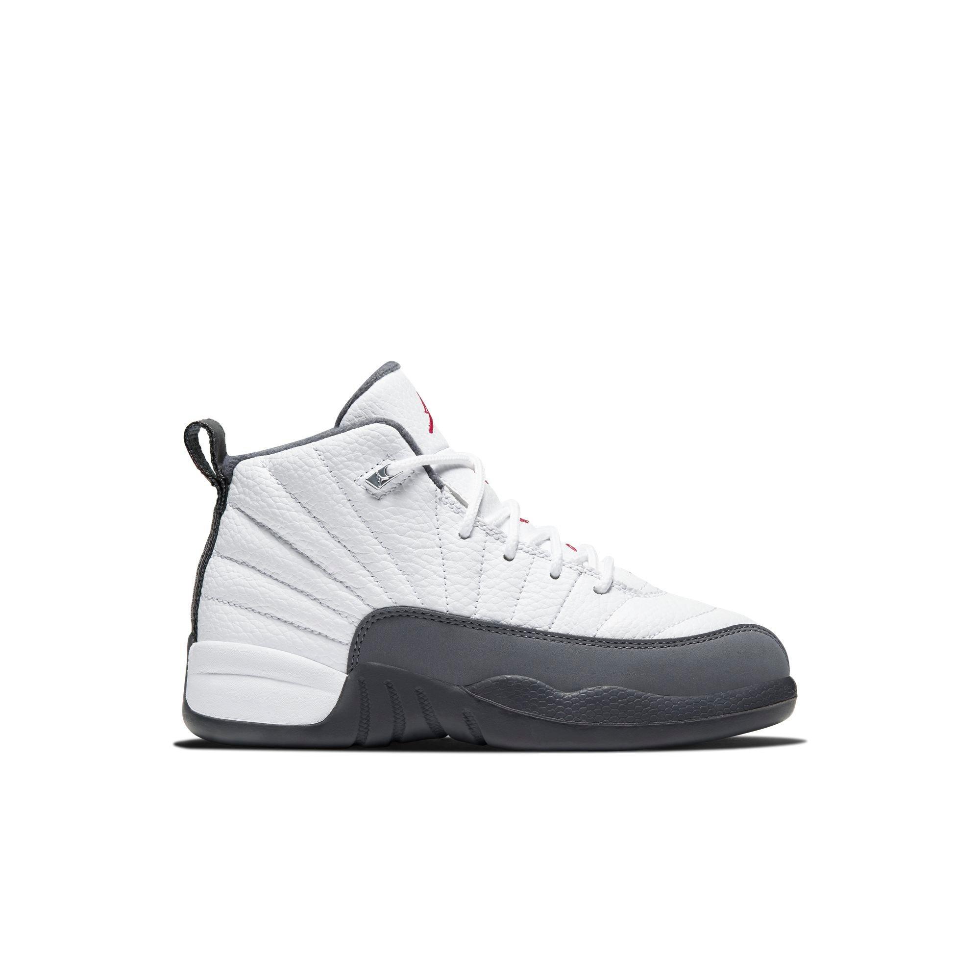 jordan retro 12s black and white