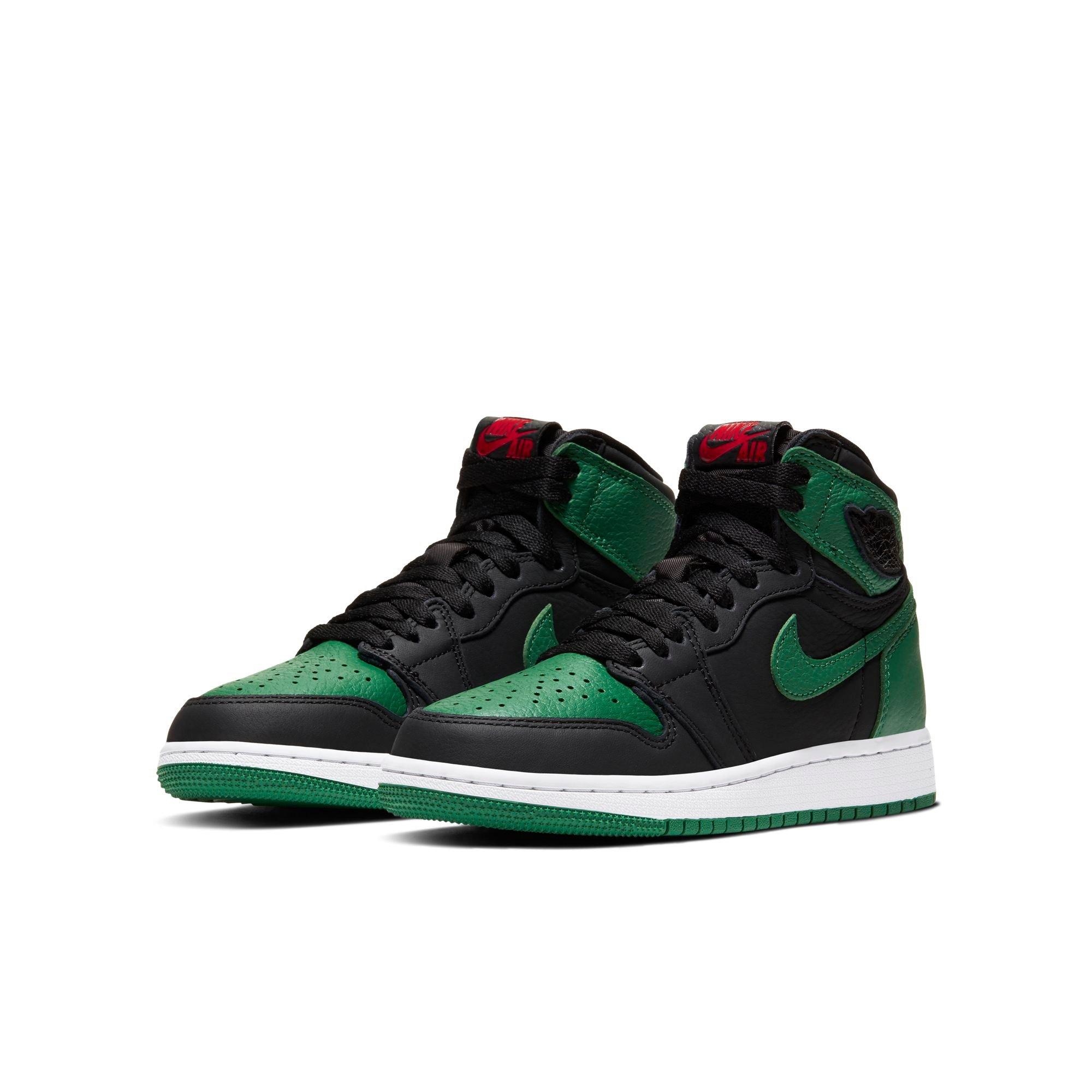 air jordan 1 pine green grade school