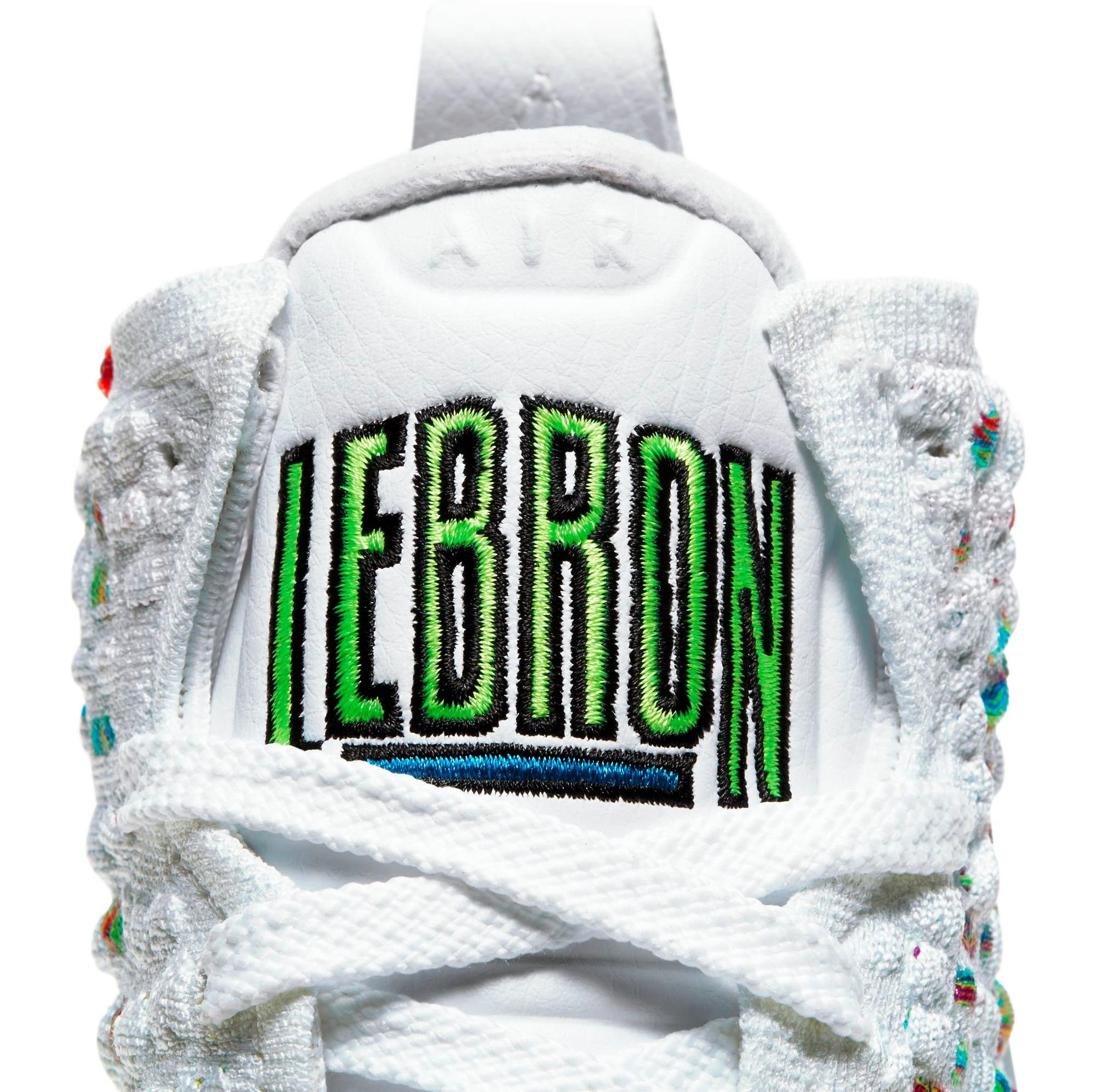 Nike Lebron 17 "Command Force" White/Black/Multicolor Men's and Kids' Basketball Shoe
