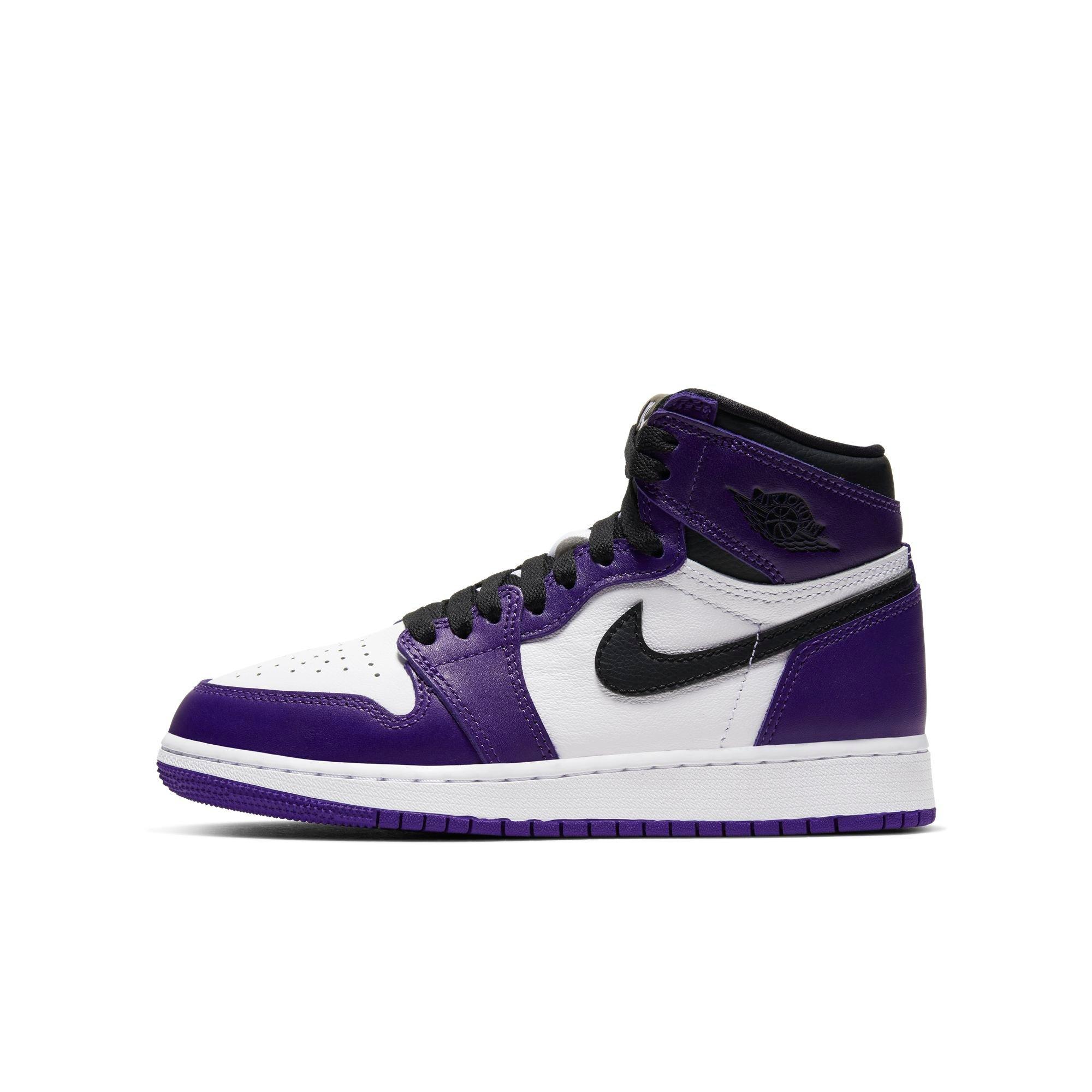 purple jordan retro 1