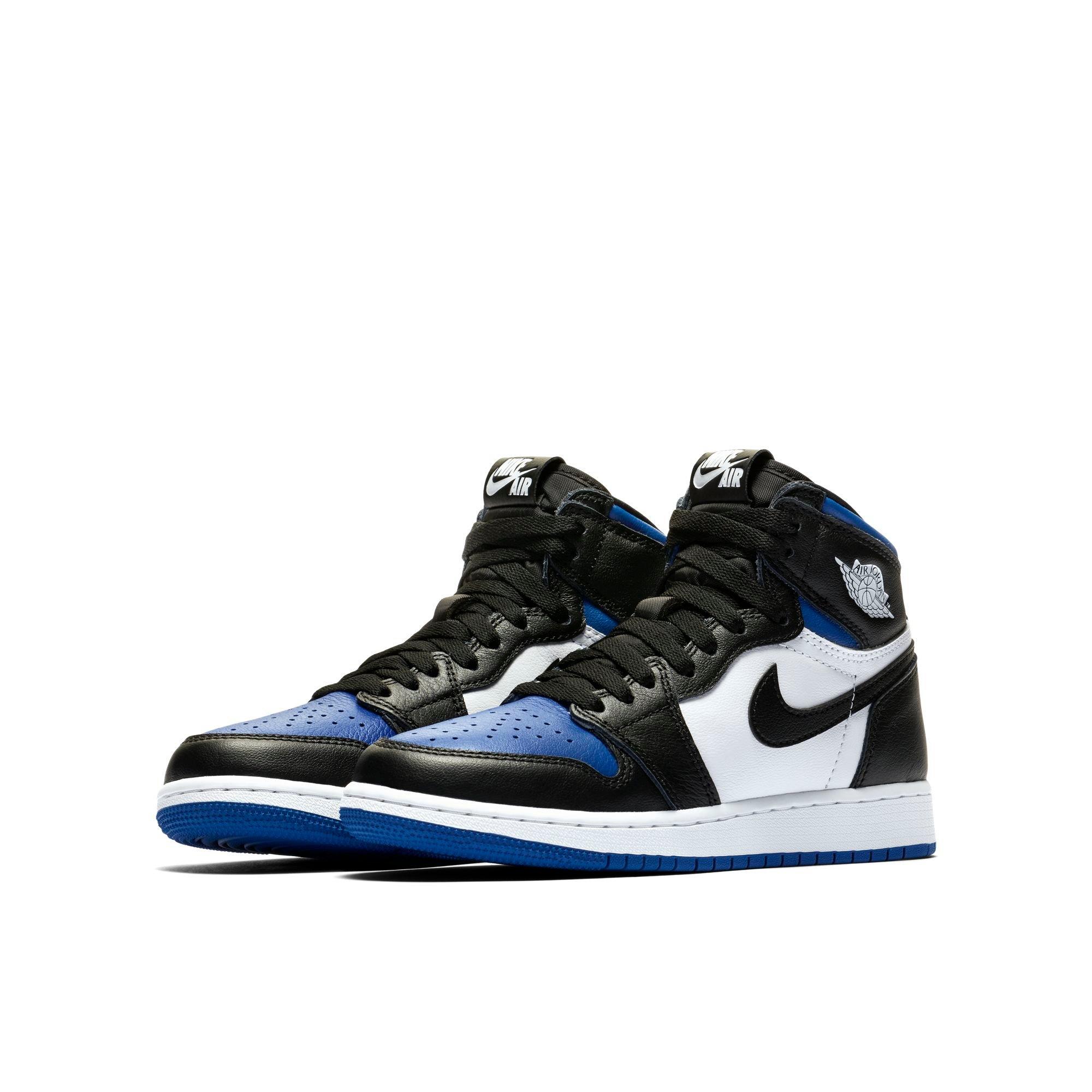 air jordan 1 retro high og royal toe kids