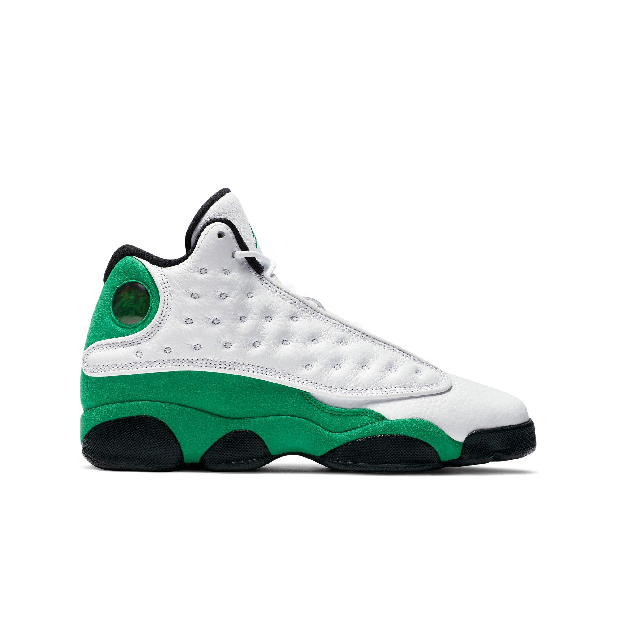 jordan 13 lucky green grade school