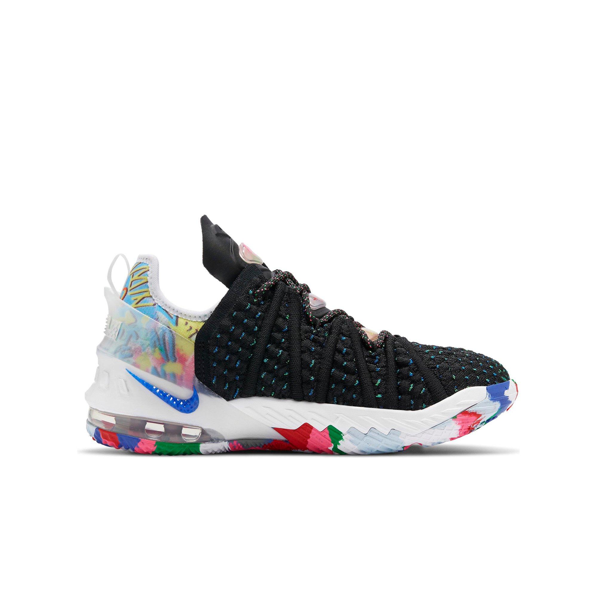 nike lebron multicolor shoes