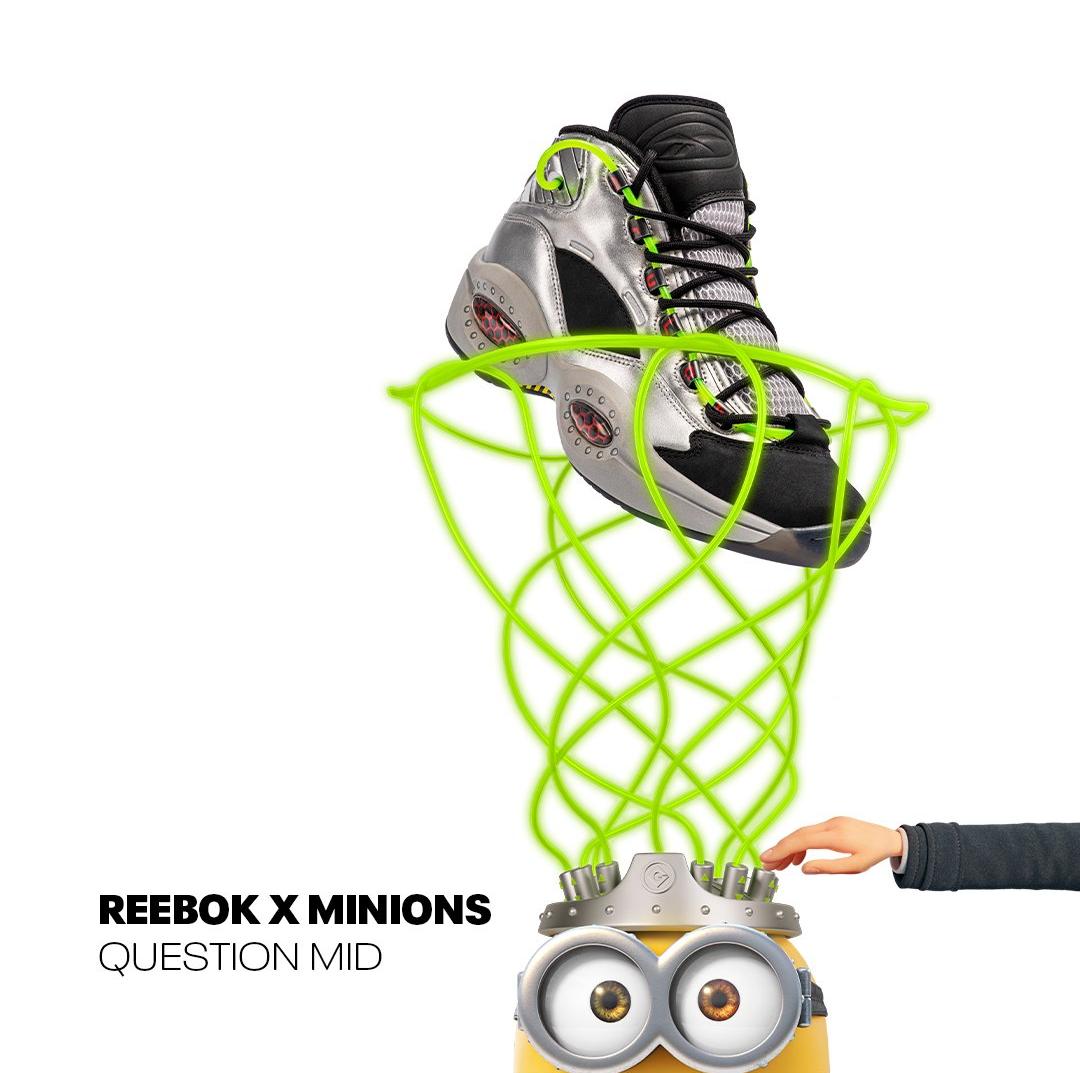 Reebok question on sale minions