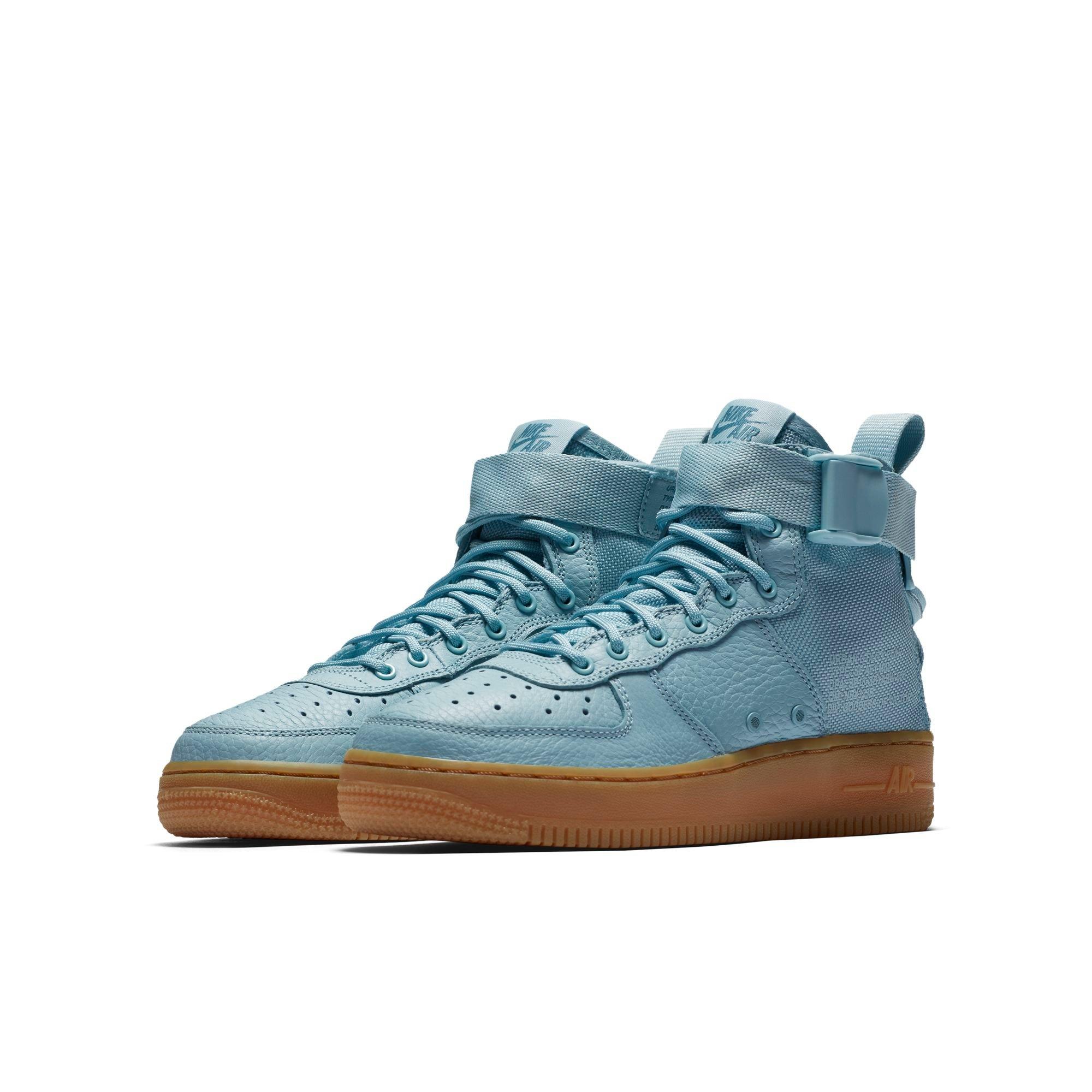nike sf air force 1 mid blue