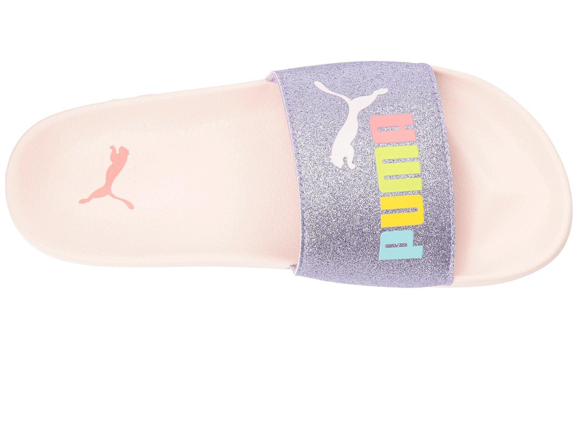 puma leadcat glitz slides