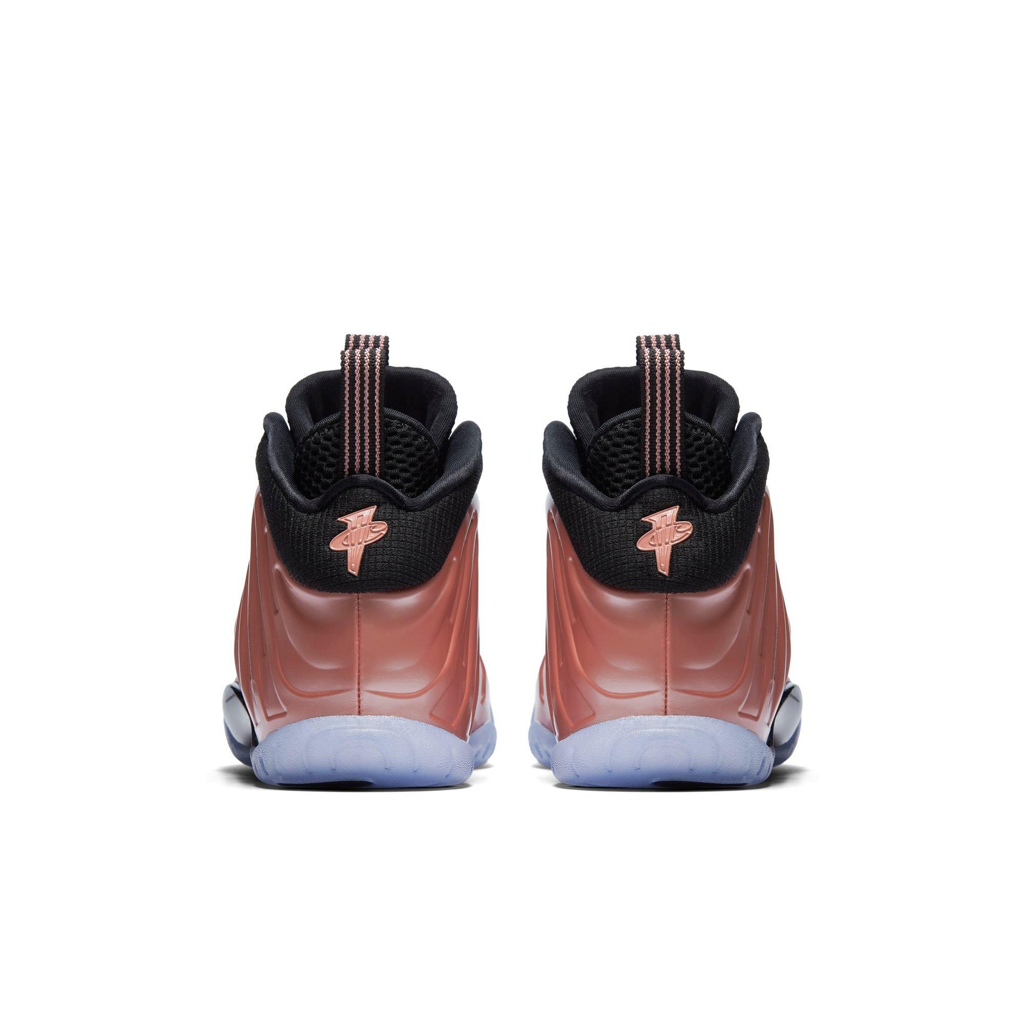 rose gold foamposite grade school