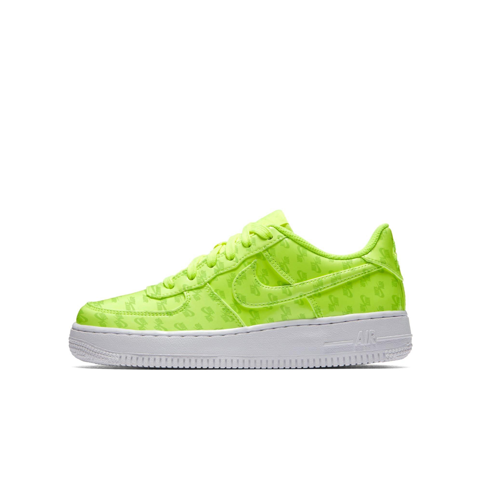 lime green air force 1 grade school