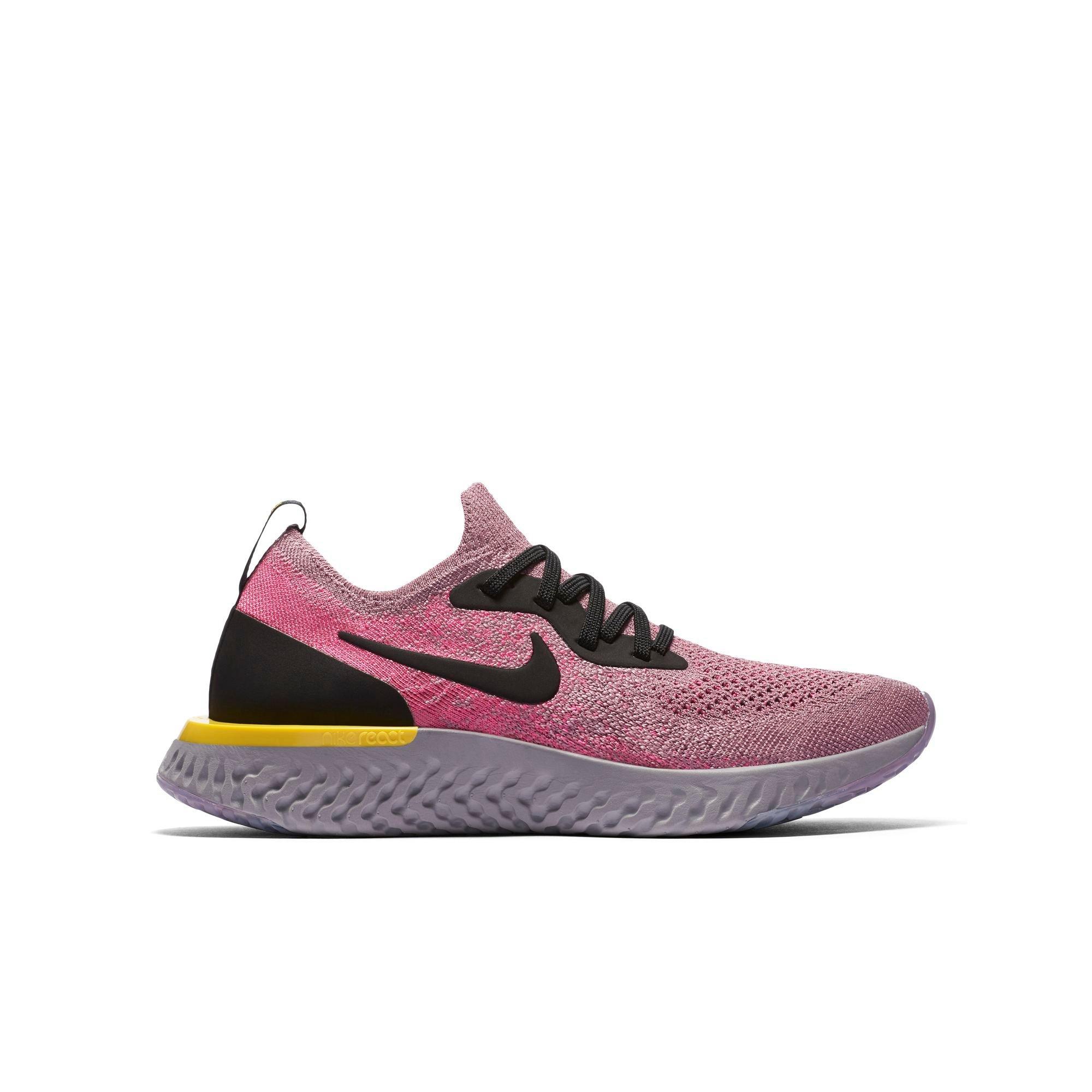 Nike Epic React Flyknit Plum Dust Grade School Kids Running Shoe Hibbett City Gear