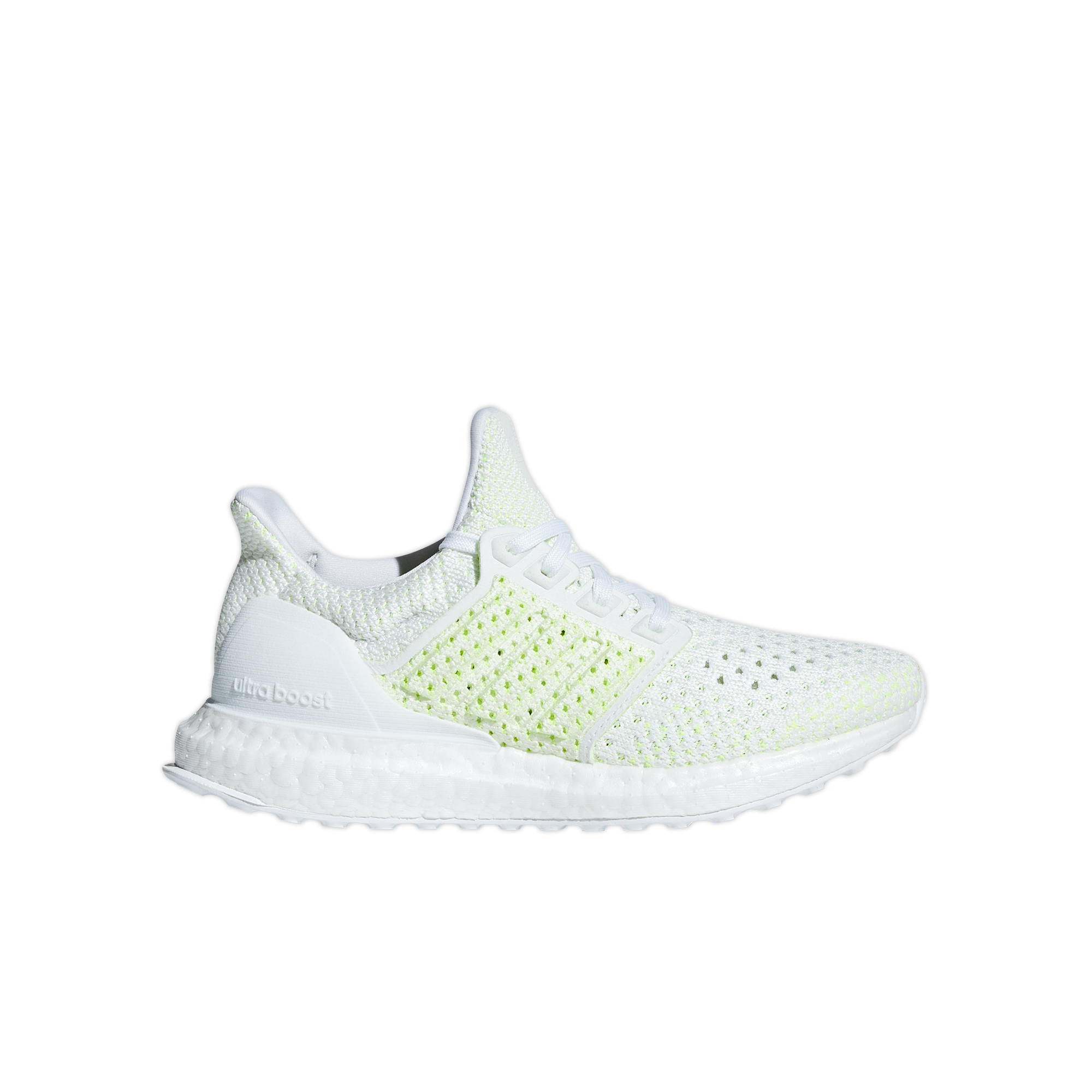 ultra boost clima white solar yellow
