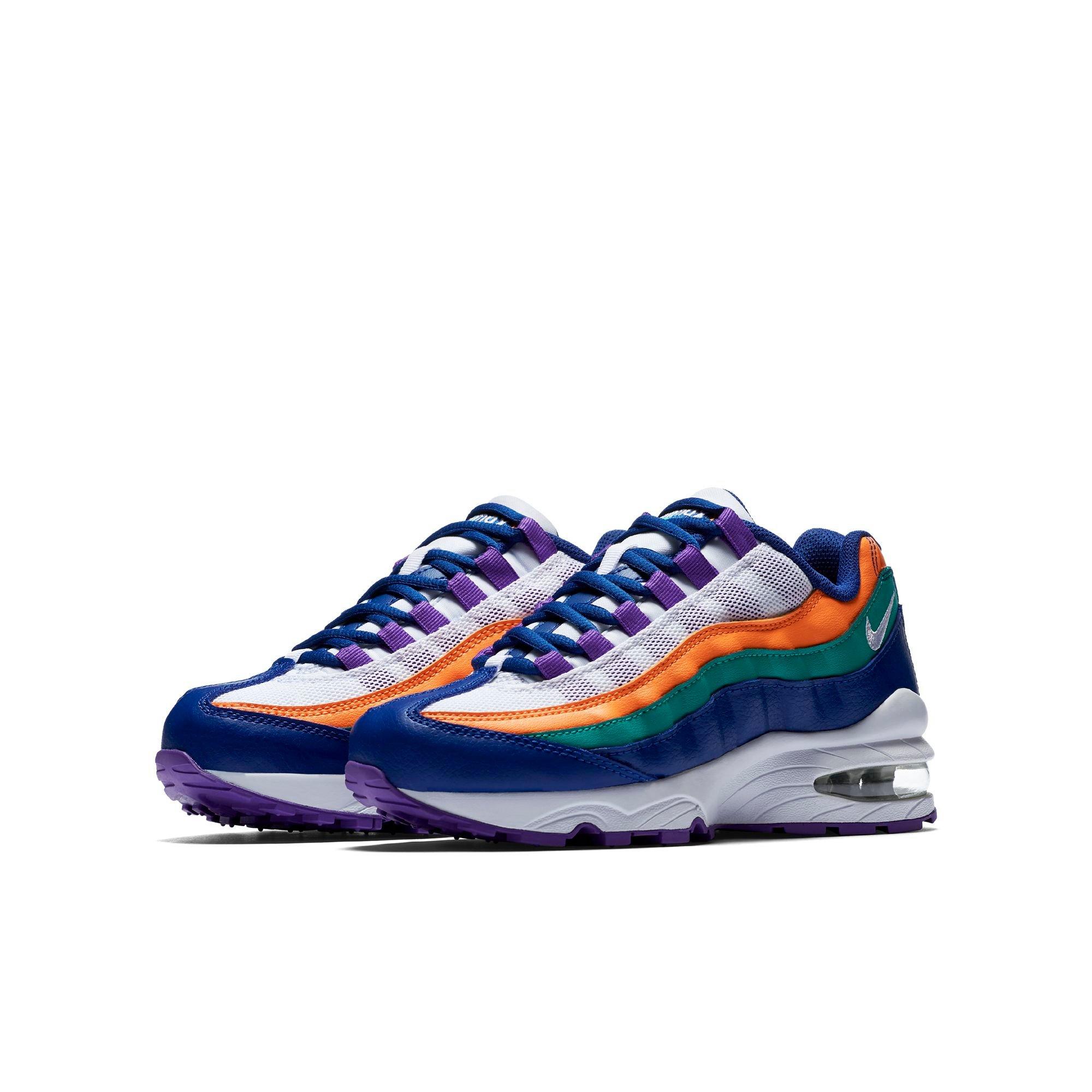green orange air max 95
