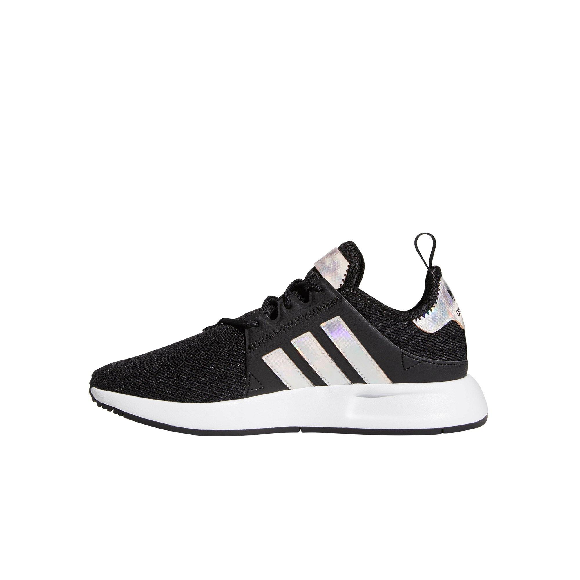 girls adidas shoes black and white