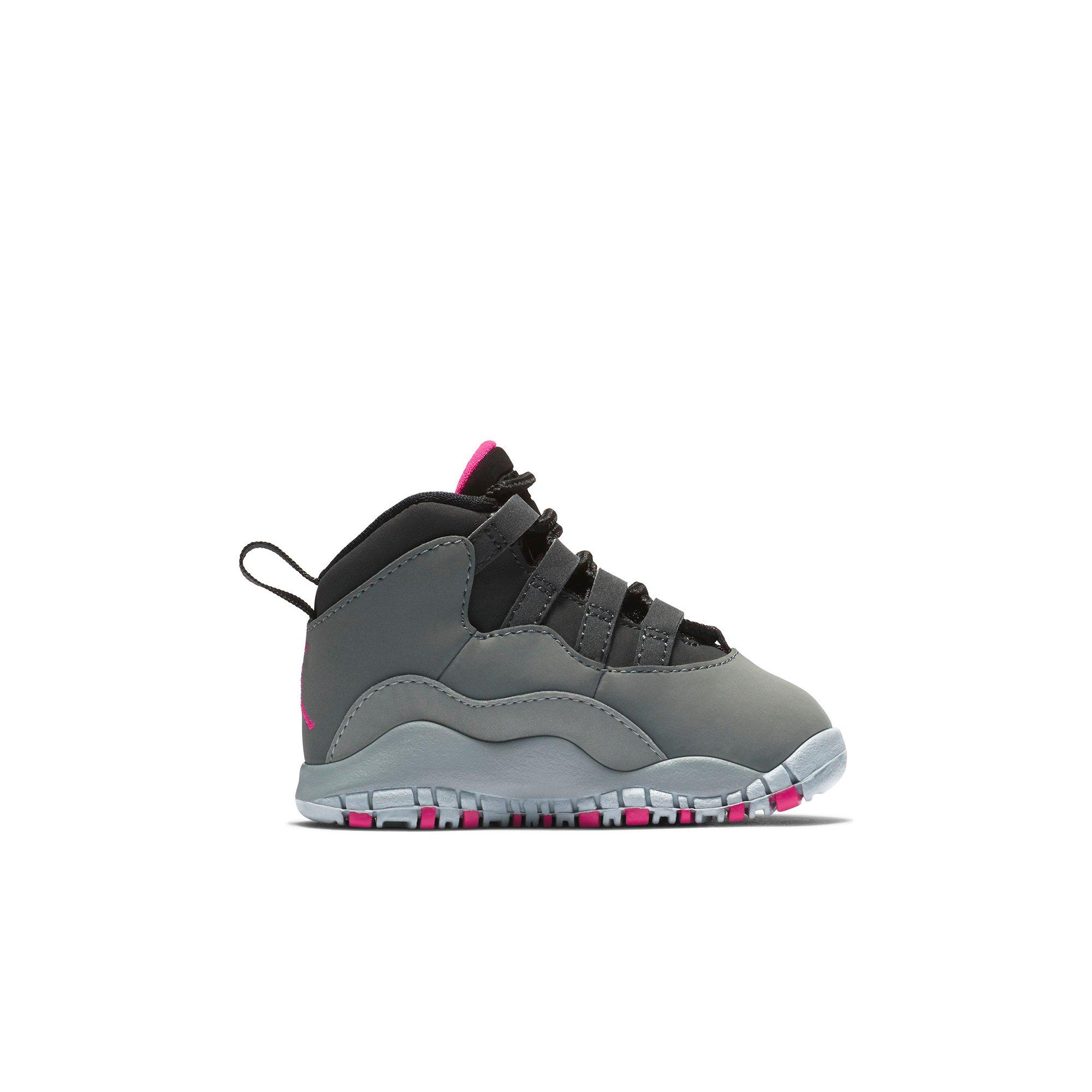 retro 10 pink and black