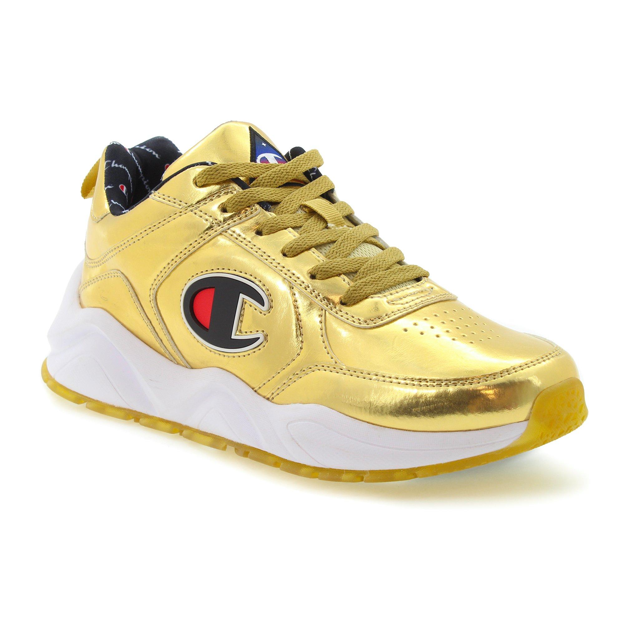 champion gold sneakers