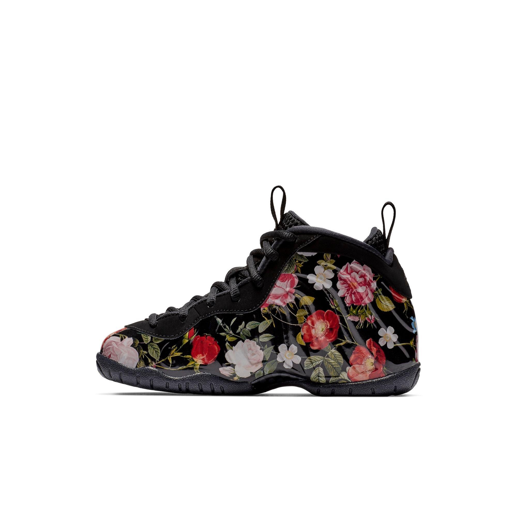 floral foamposite womens