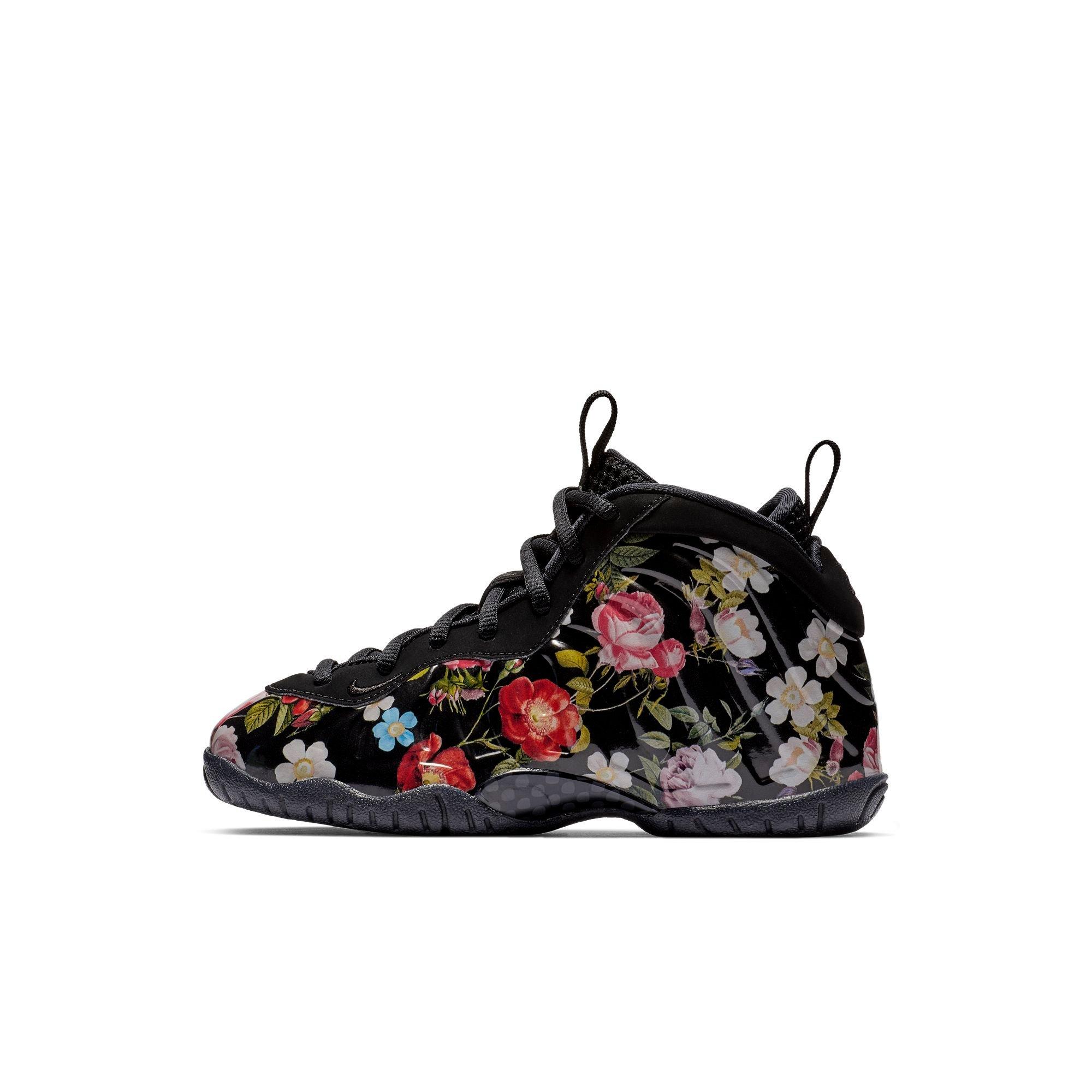 nike foamposite floral grade school