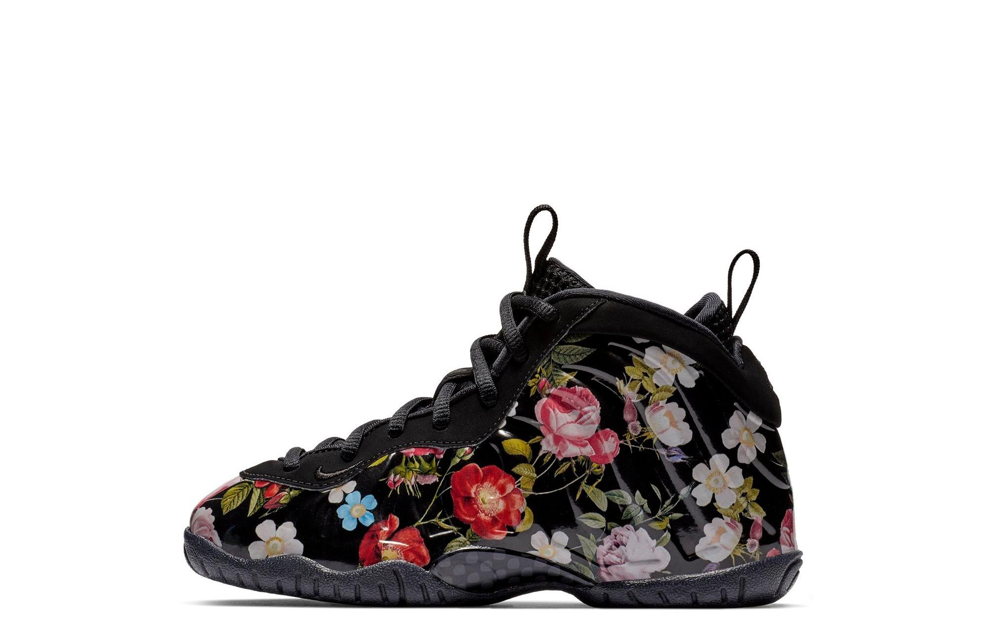 womens floral foamposites