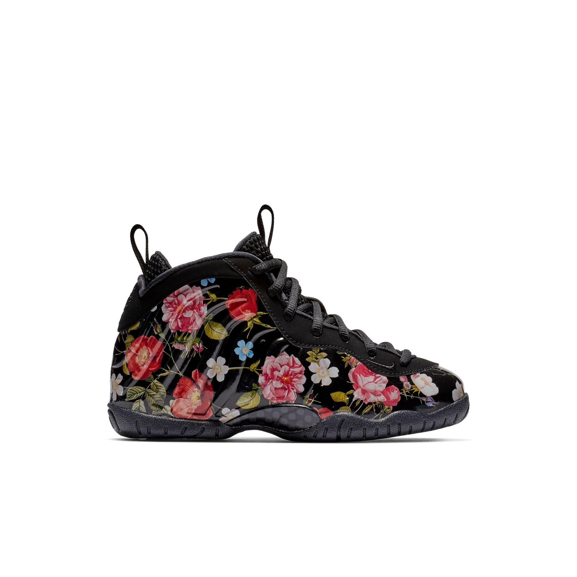 nike foamposite floral grade school