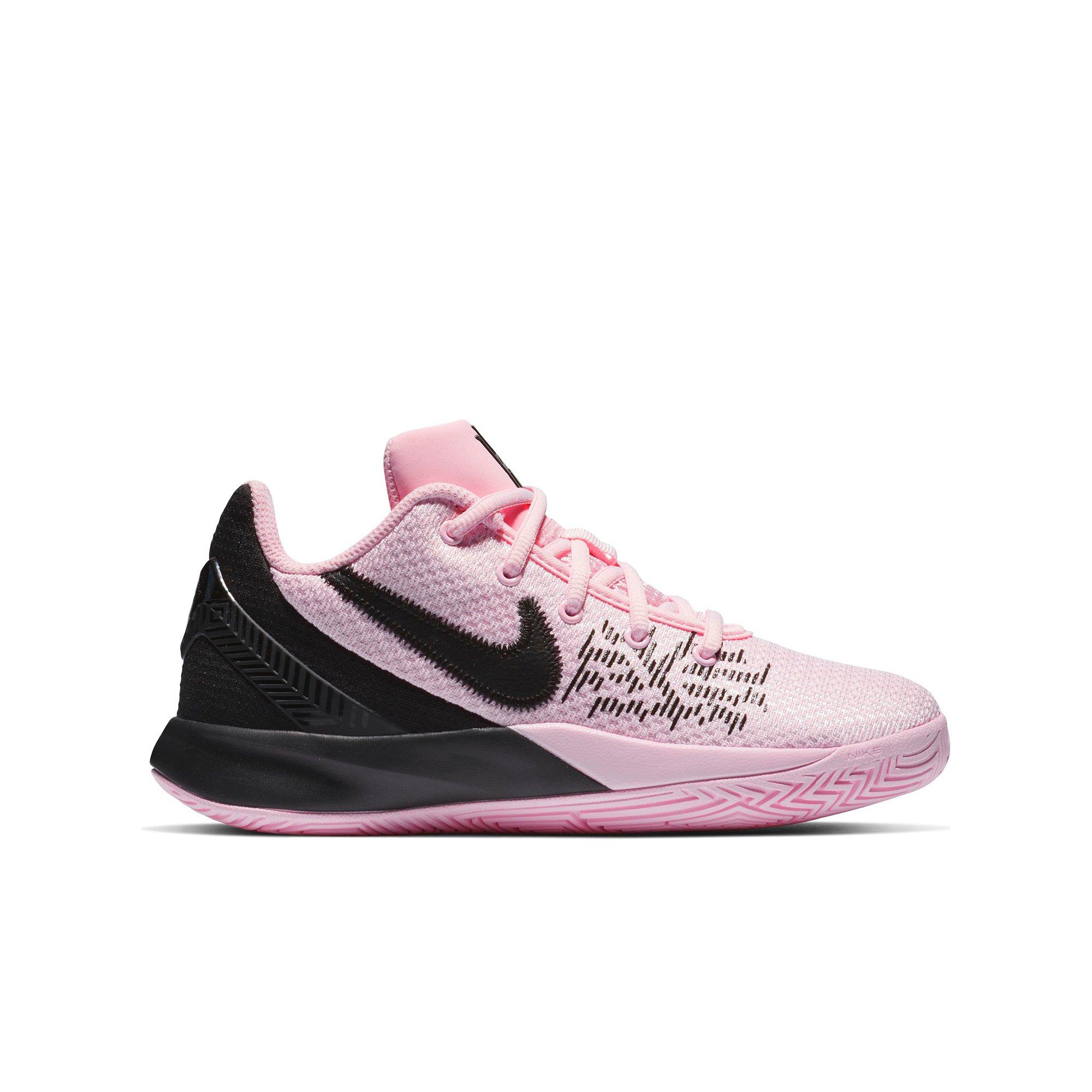 pink basketball shoes youth