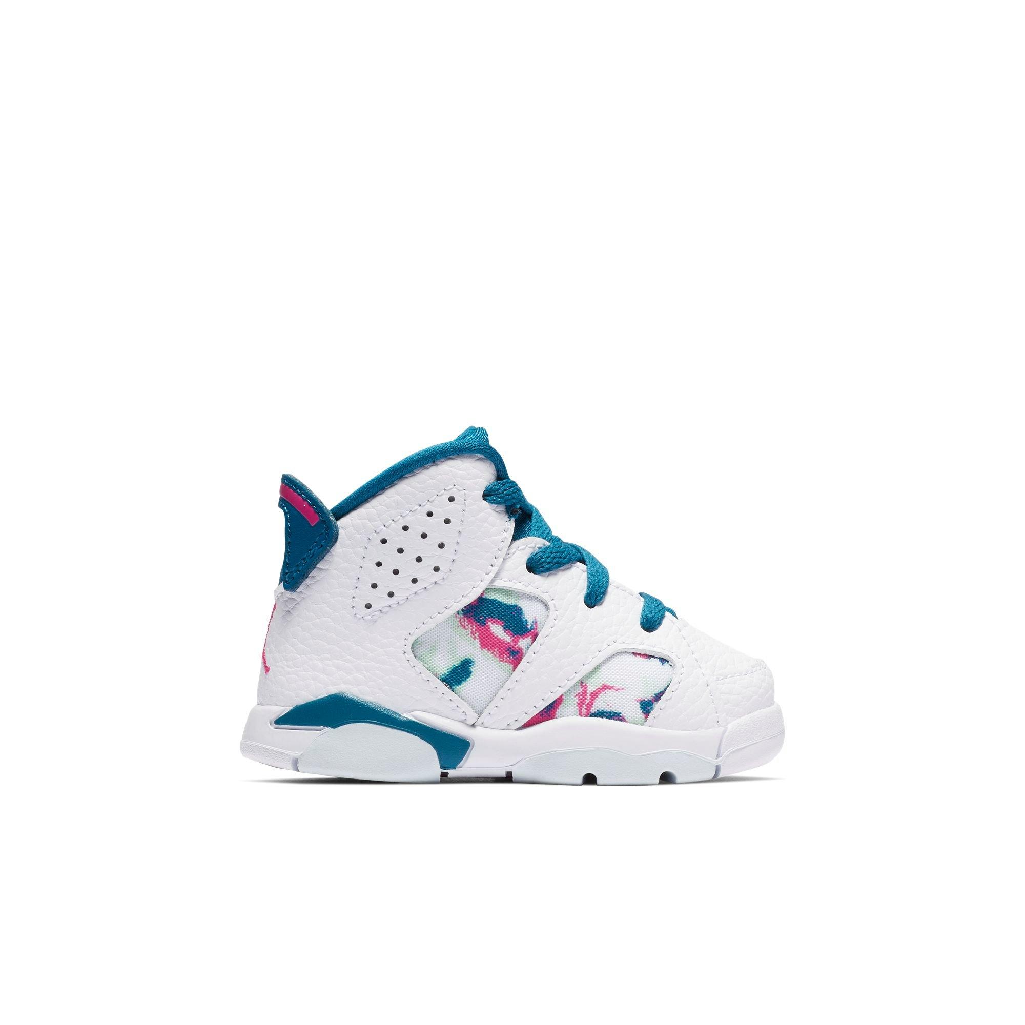 jordan retro 6 green abyss
