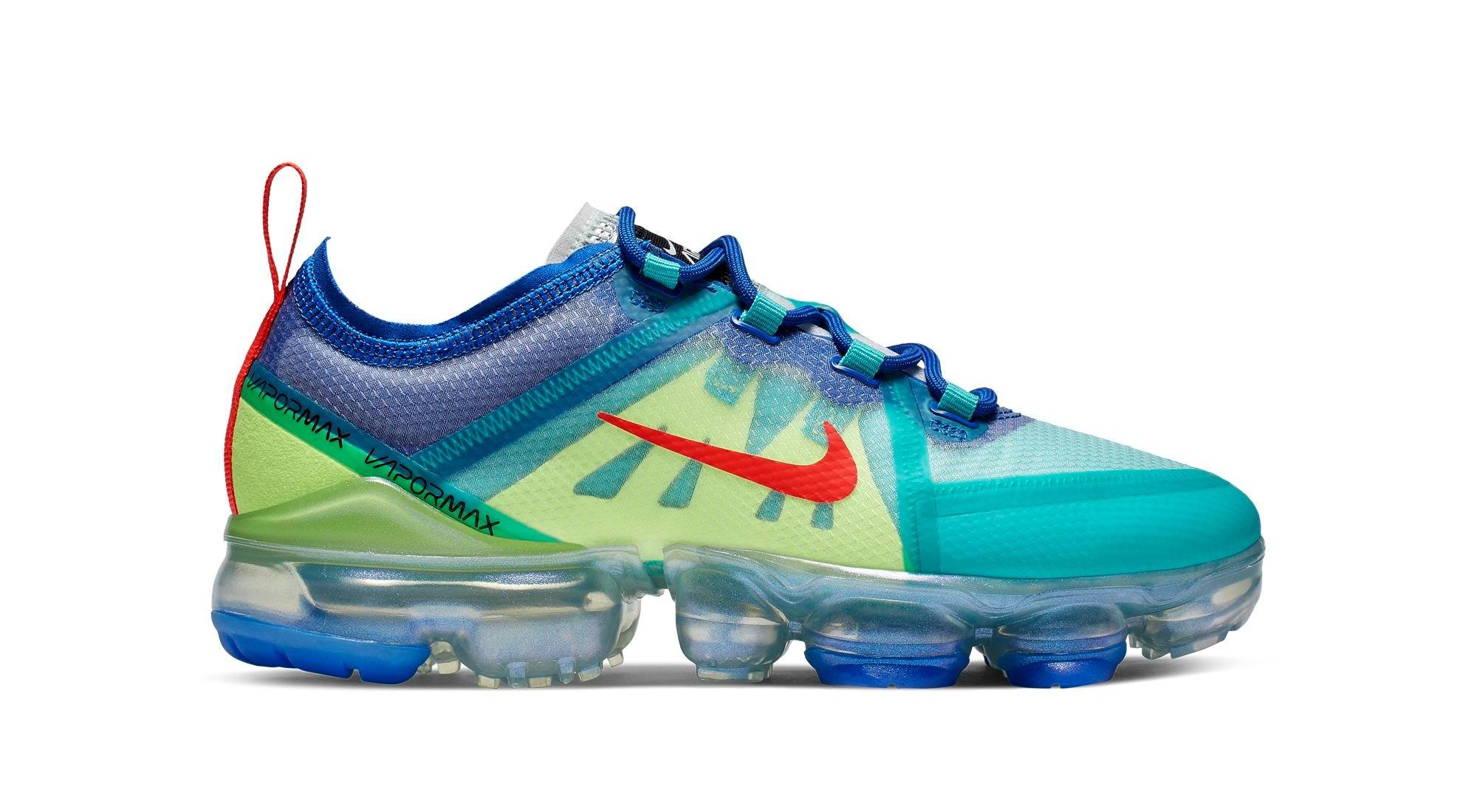 nike air vapormax 2019 racer blue hyper jade volt glow