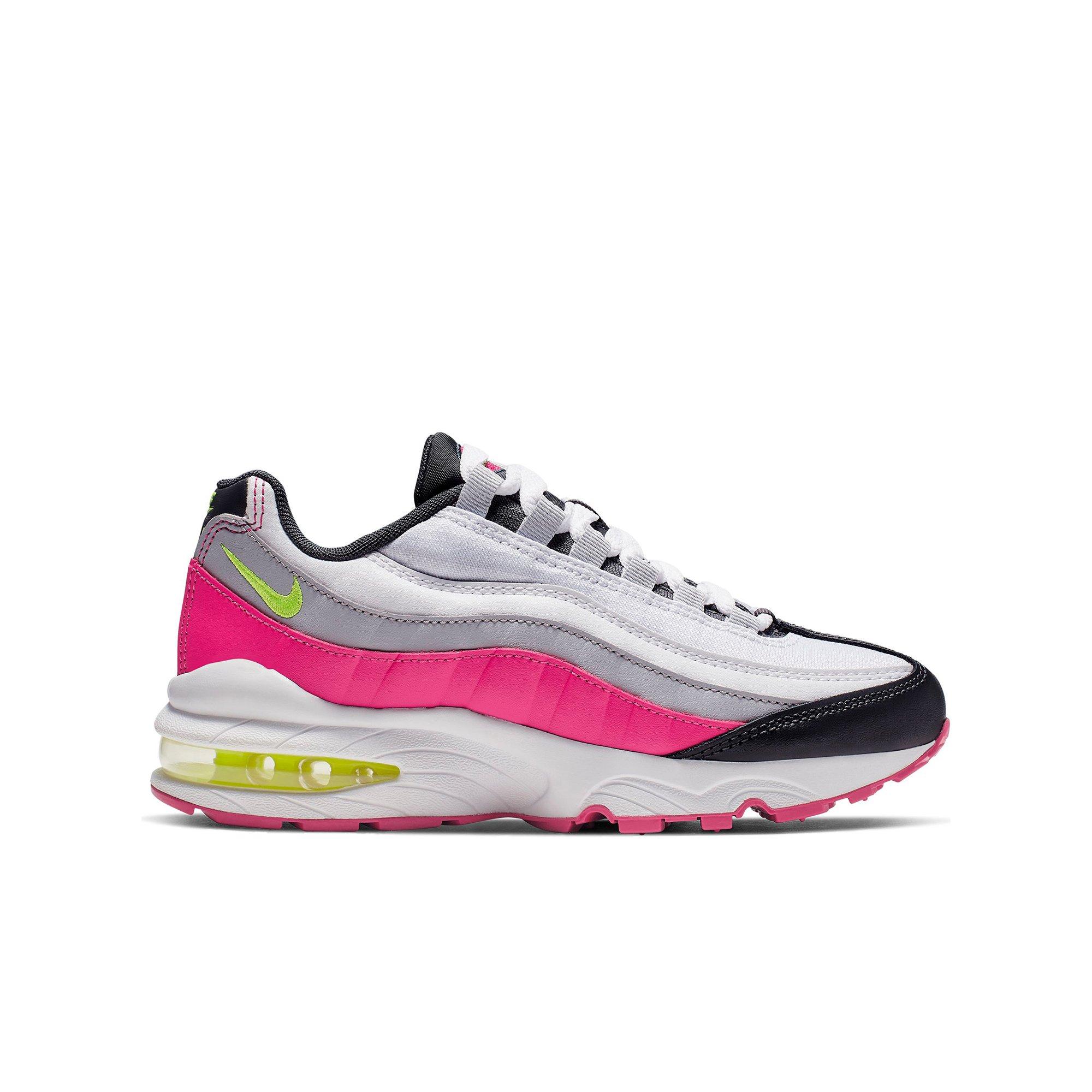 nike air max 95 grey and pink