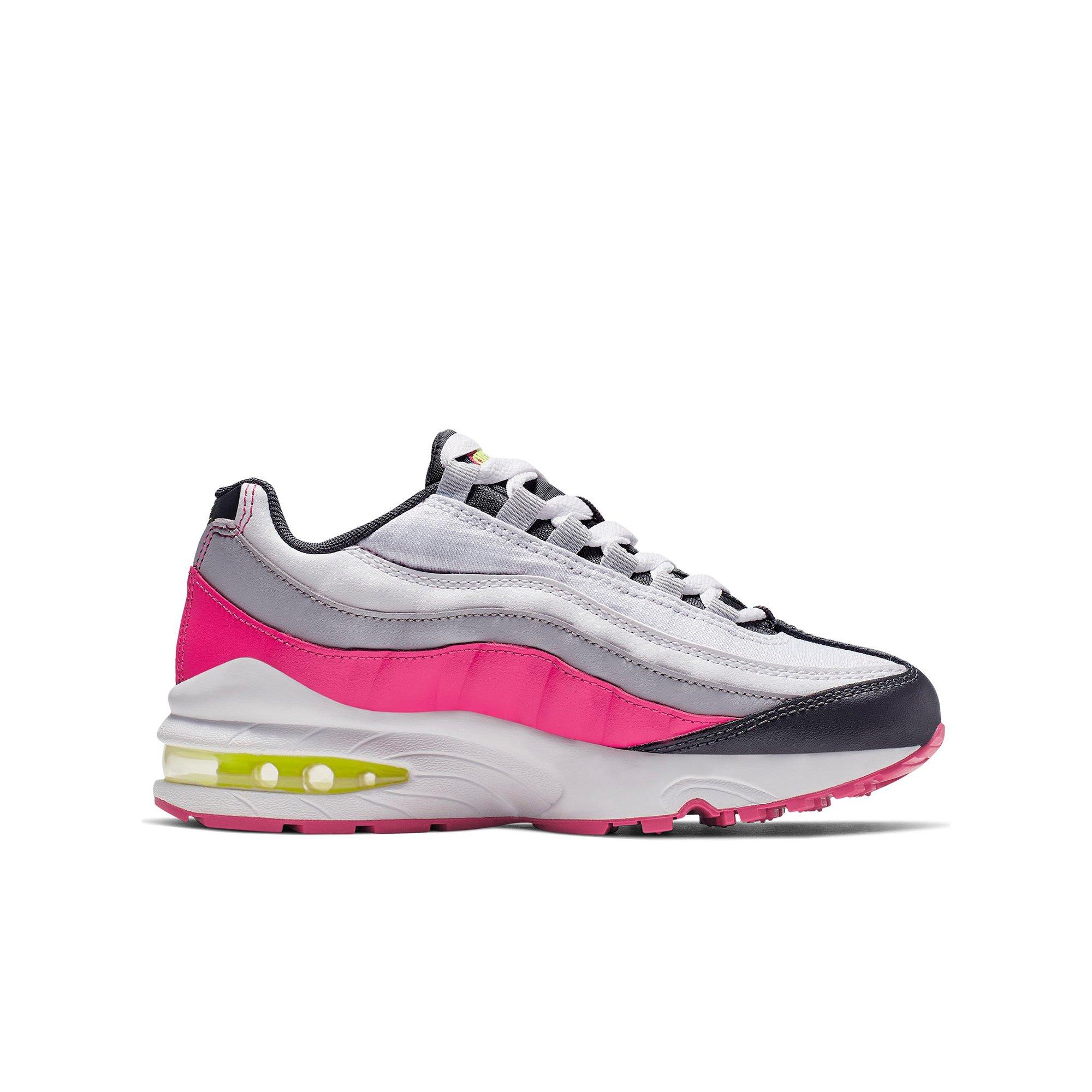 grey and pink air max 95