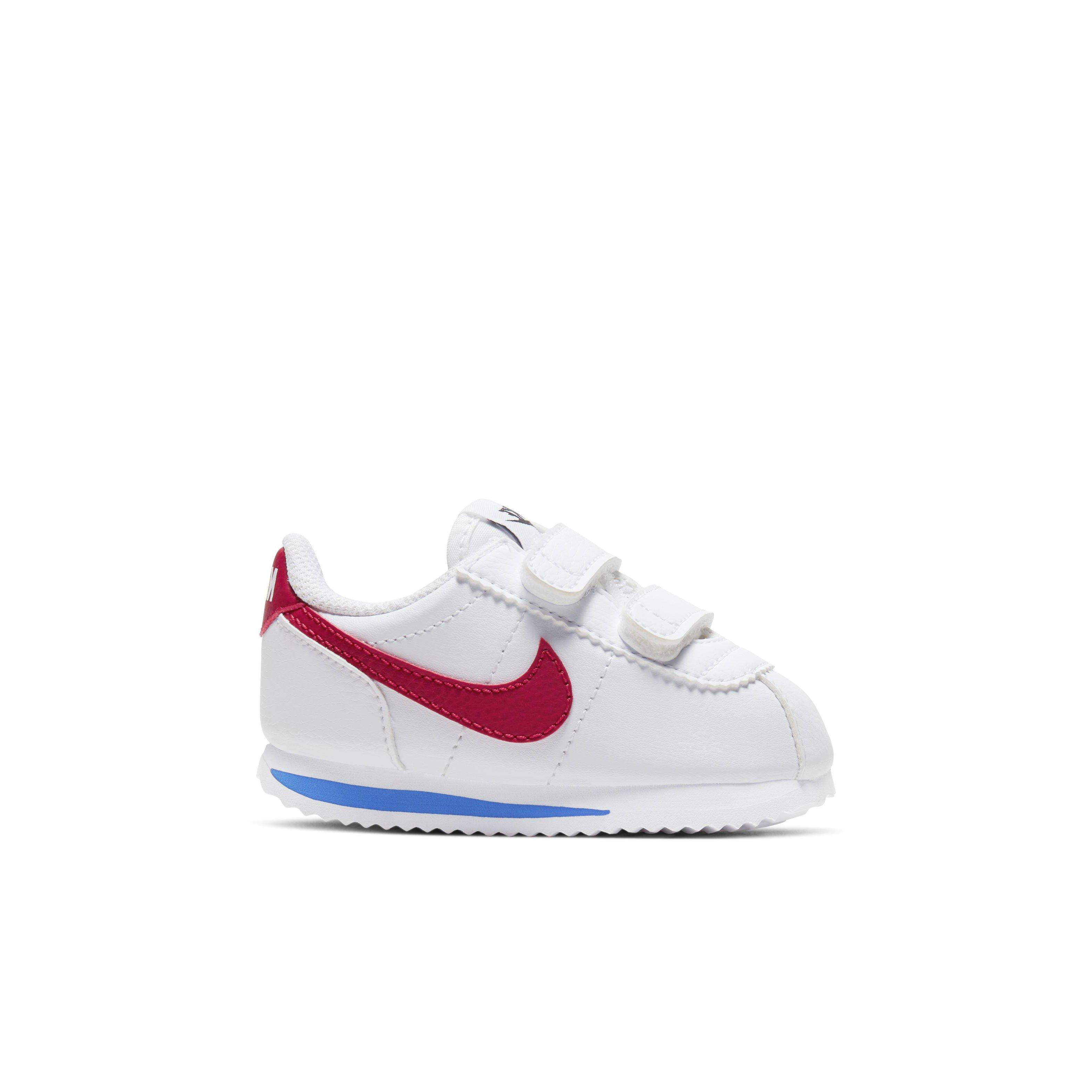 nike cortez red white blue