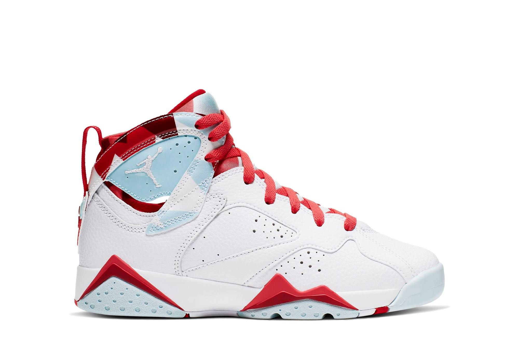 Jordan 7 white outlet red