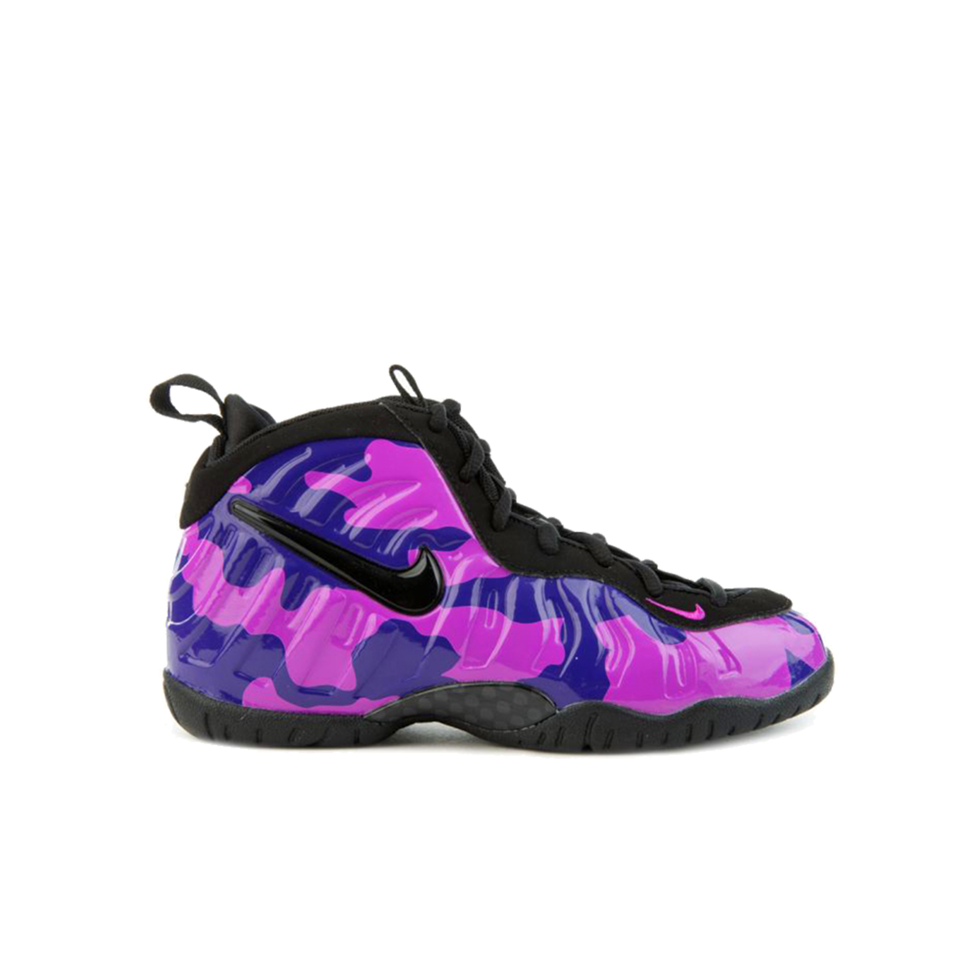 purple and black foams