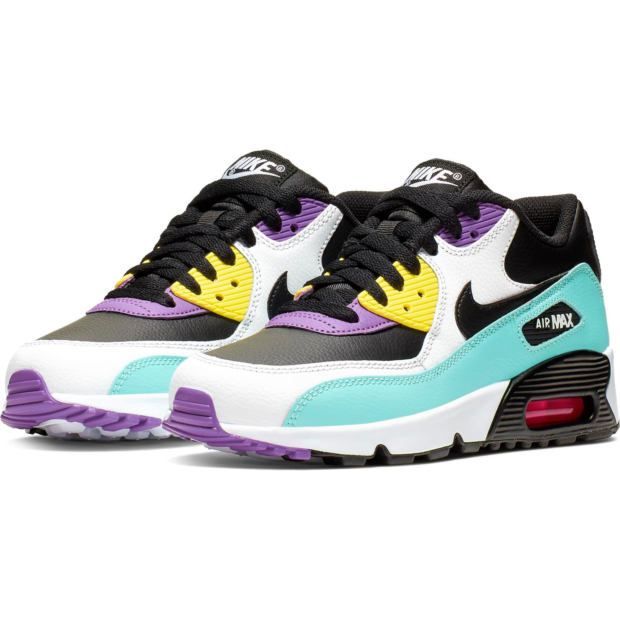 air max 90 black bright violet white