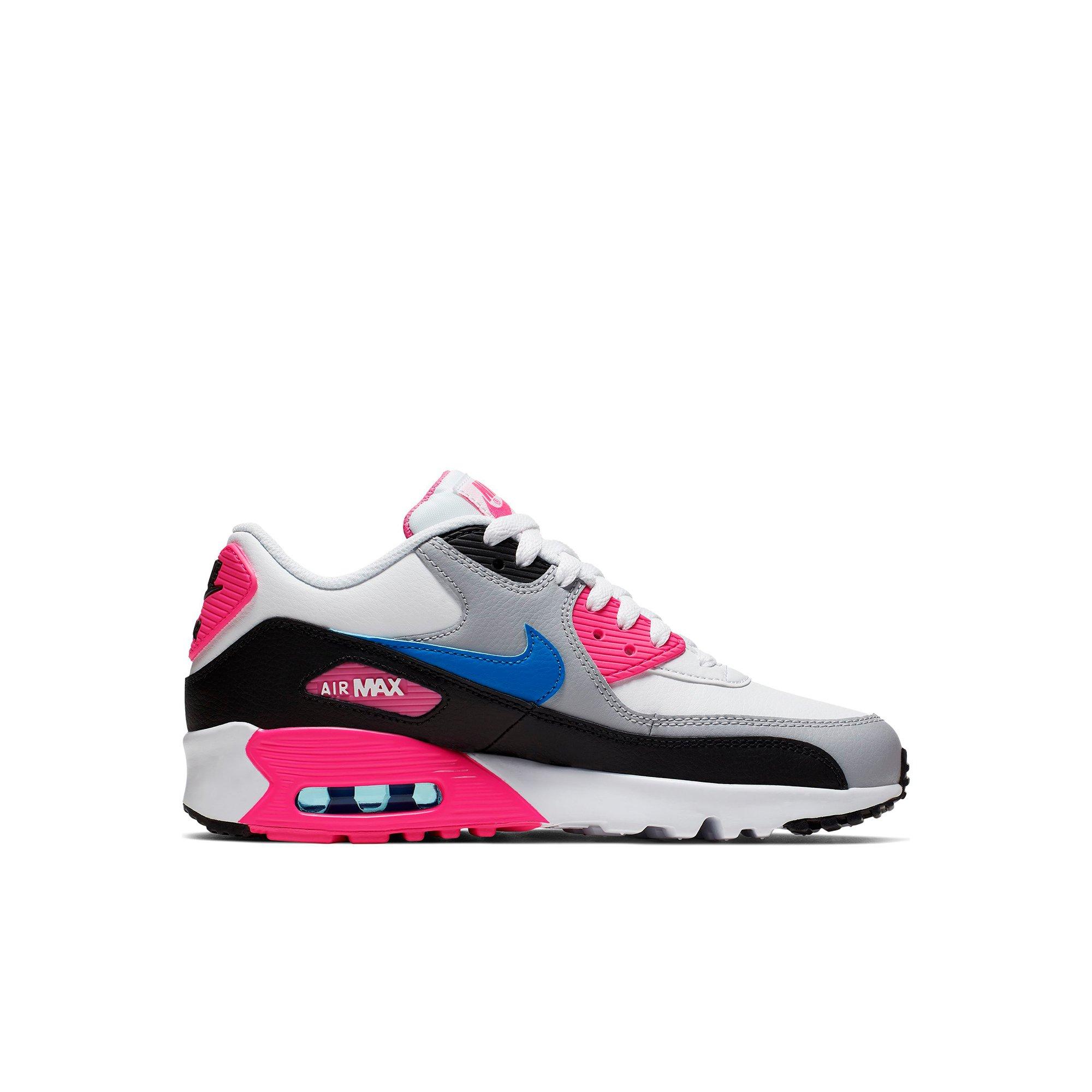 nike air max pink white and black