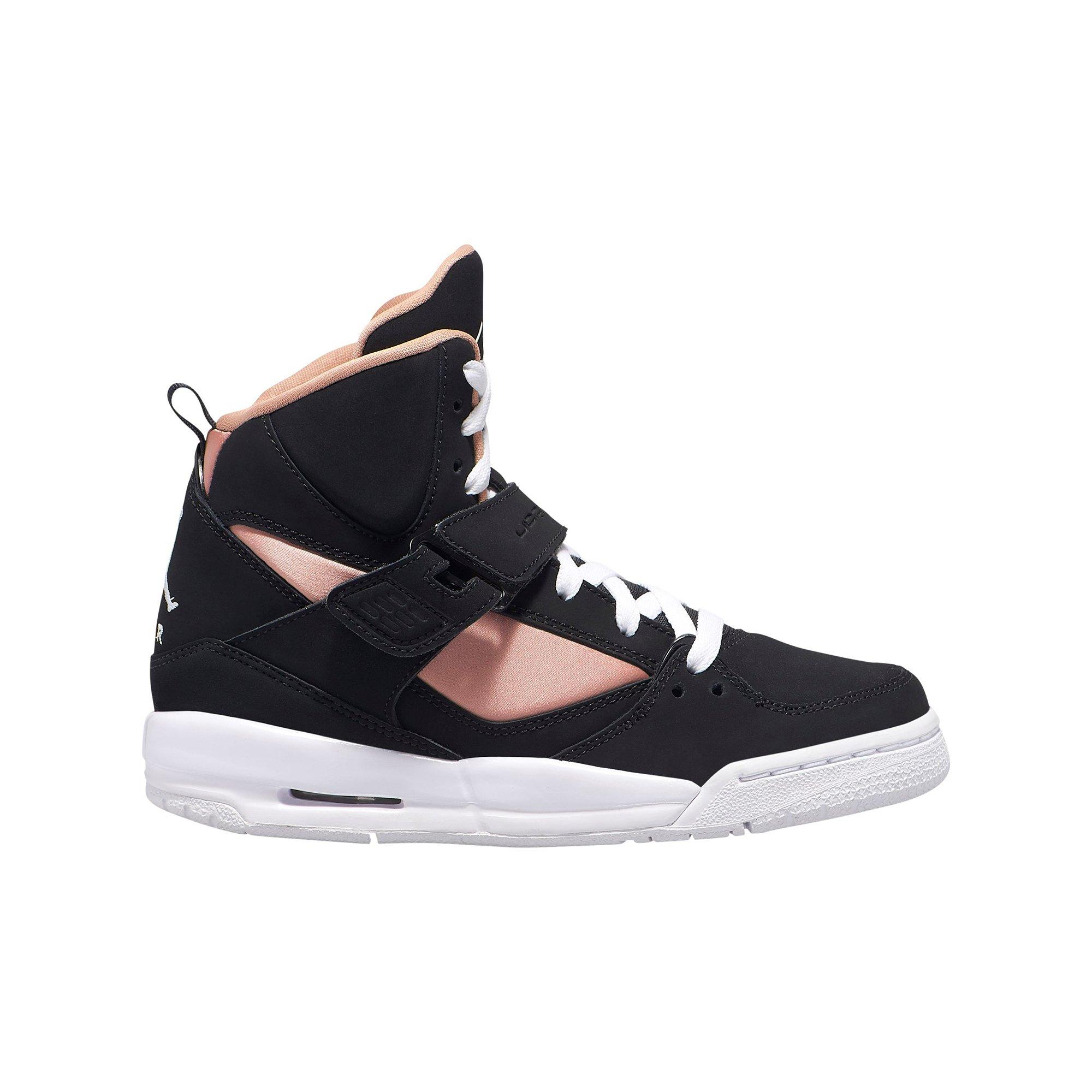 rose gold and black jordans