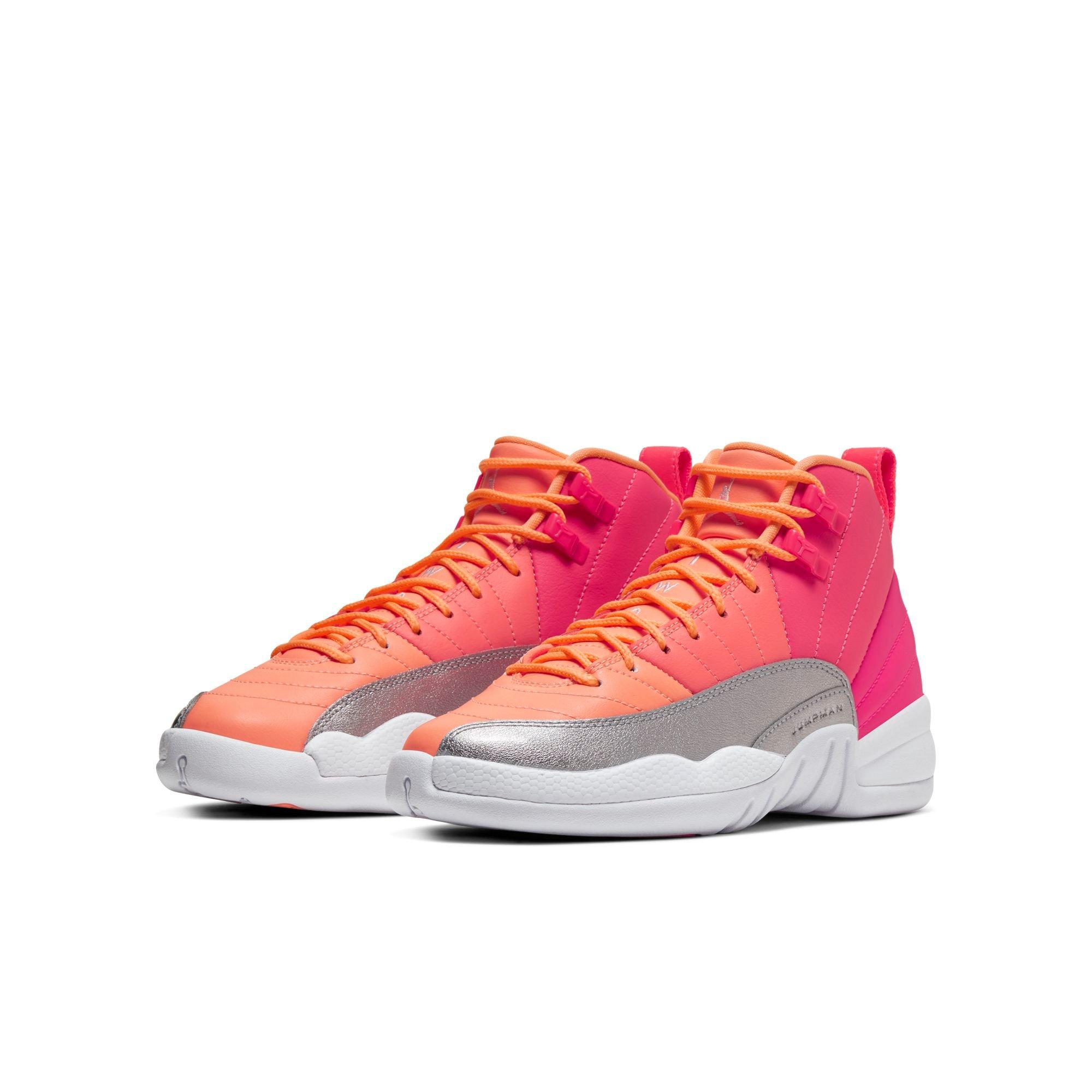 jordan 12 retro racer pink white hot punch