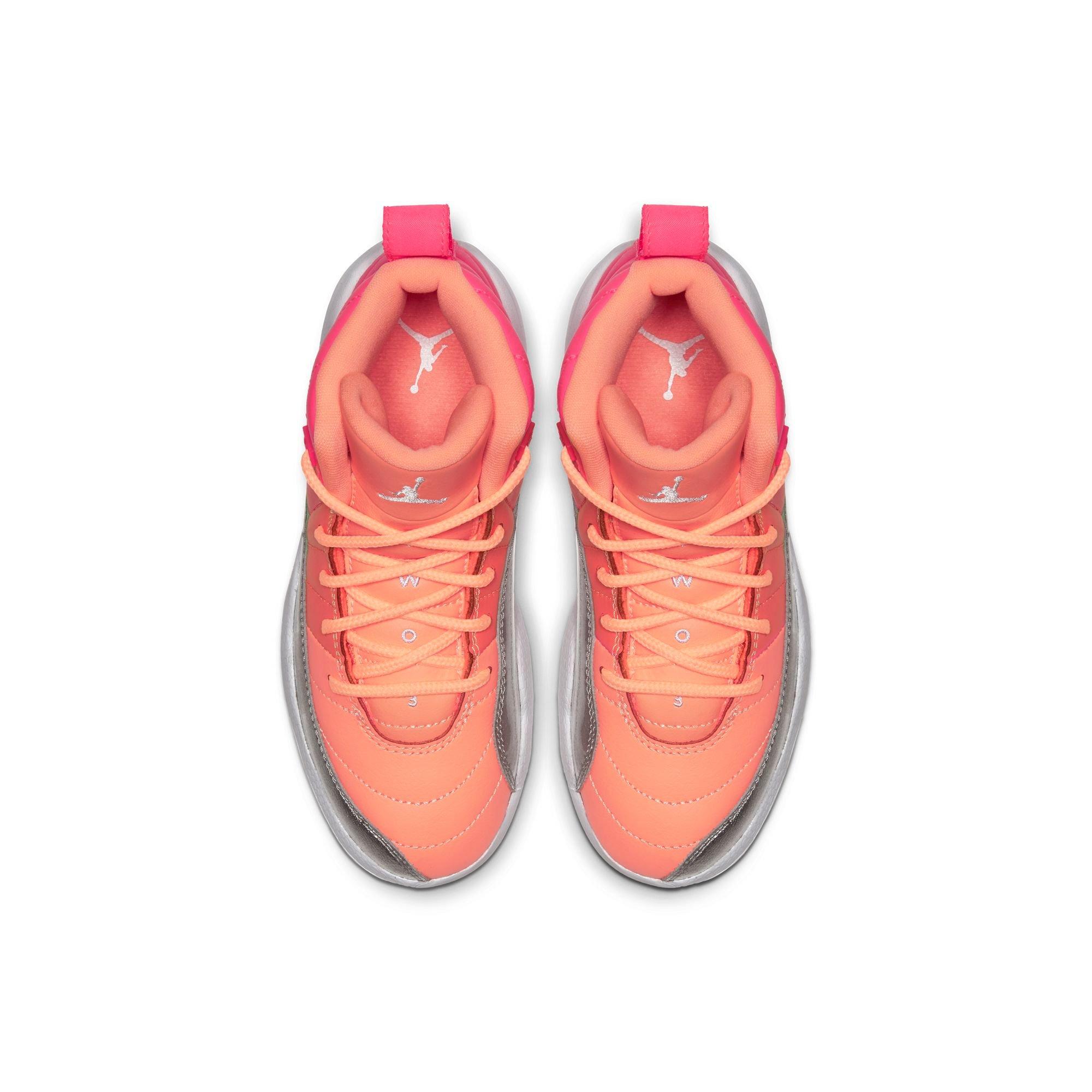 orange and pink 12s